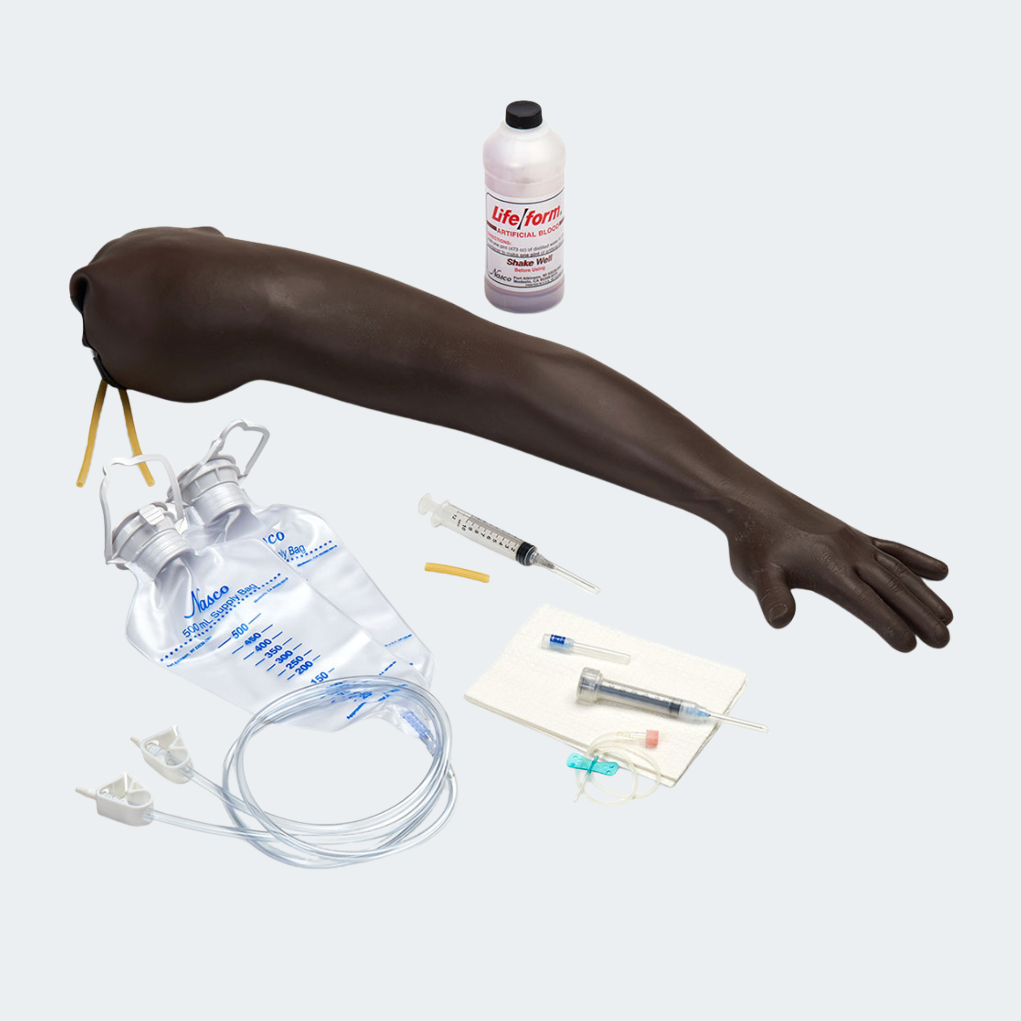 Life/form Adult Venipuncture and Injection Training Arm - Dark Part #: LF00997U