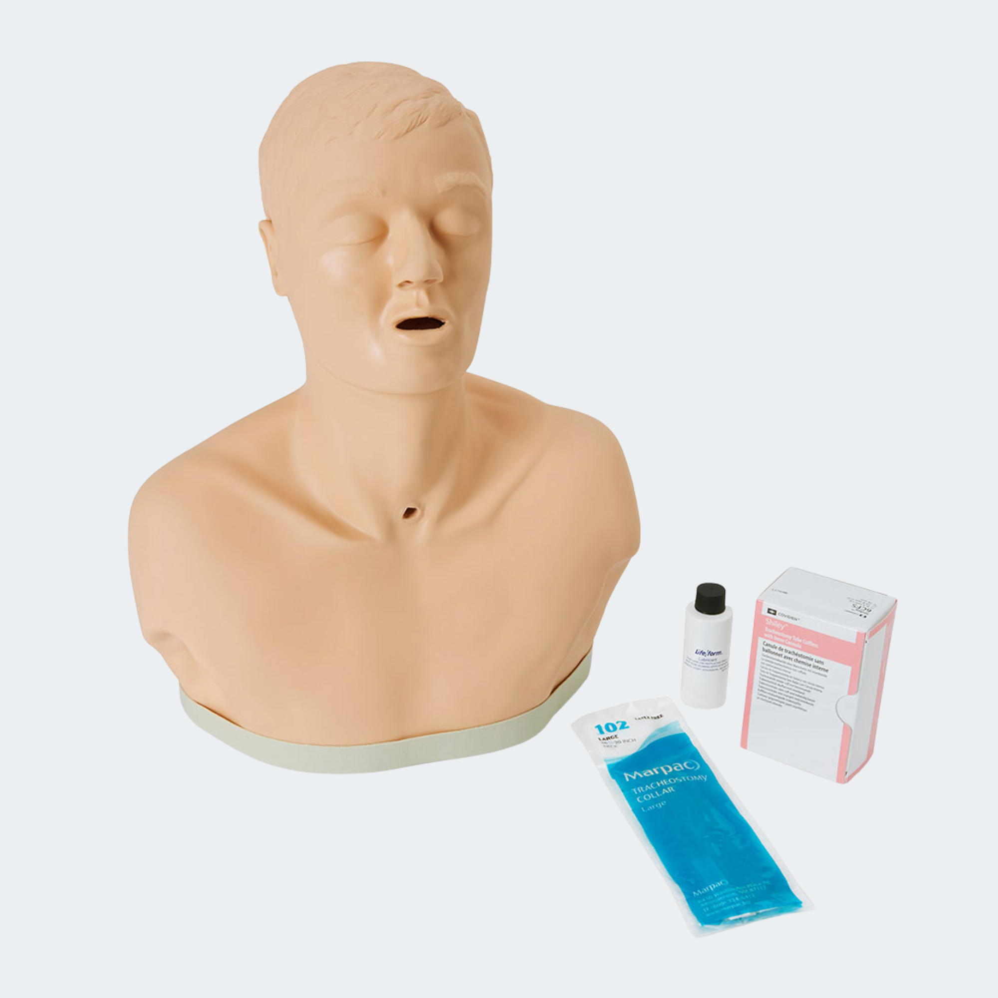 Life/form Patient Education Tracheostomy Care Manikin - Adult Part # LF01168U