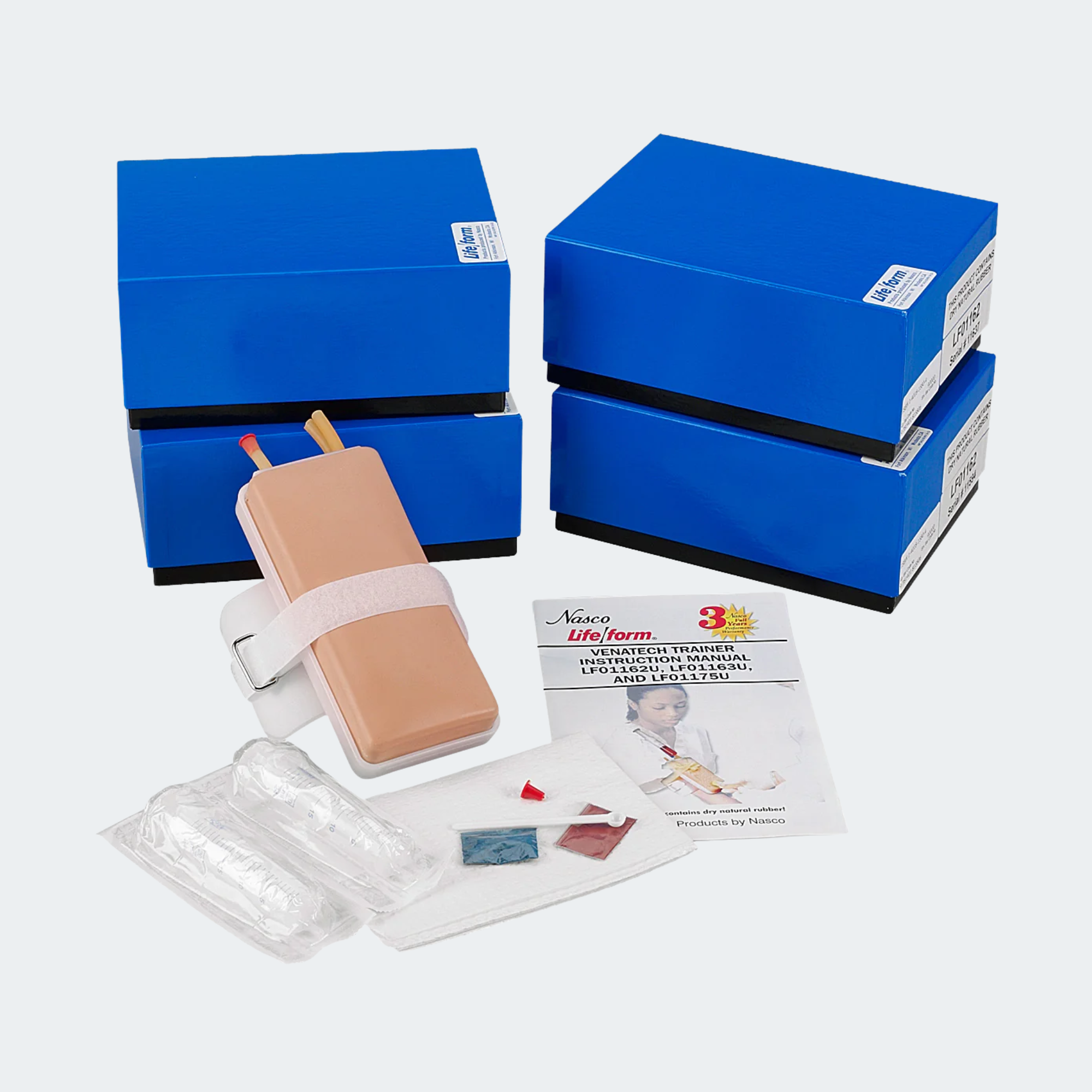 Life/form® Venatech IV Trainer 5-Pack - Light. [LF01180]