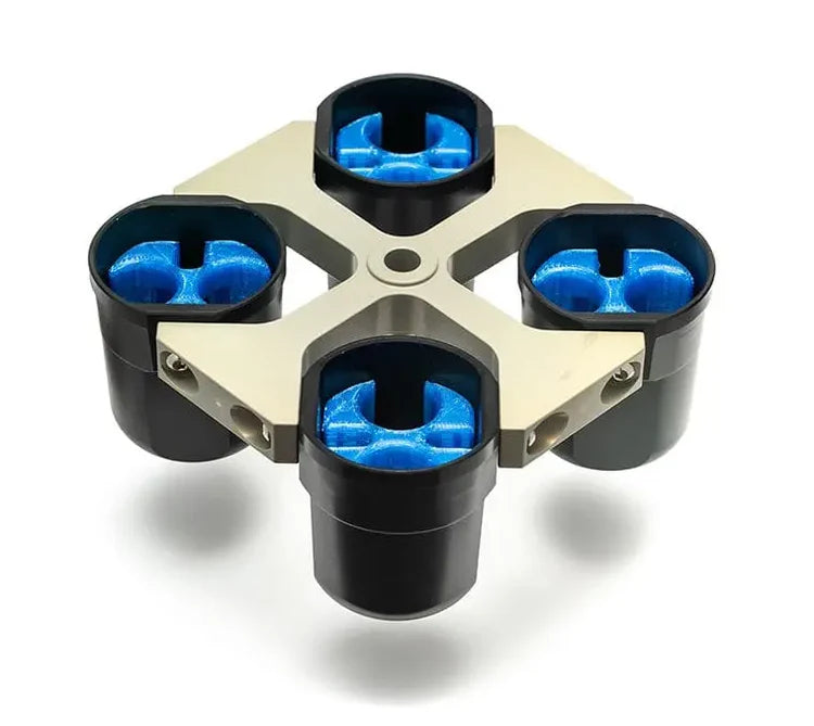8-place 50ml Bucket Rotor Kit for MX5 - includes T-rotor, 4 buckets, 4 2-place 50ml inserts