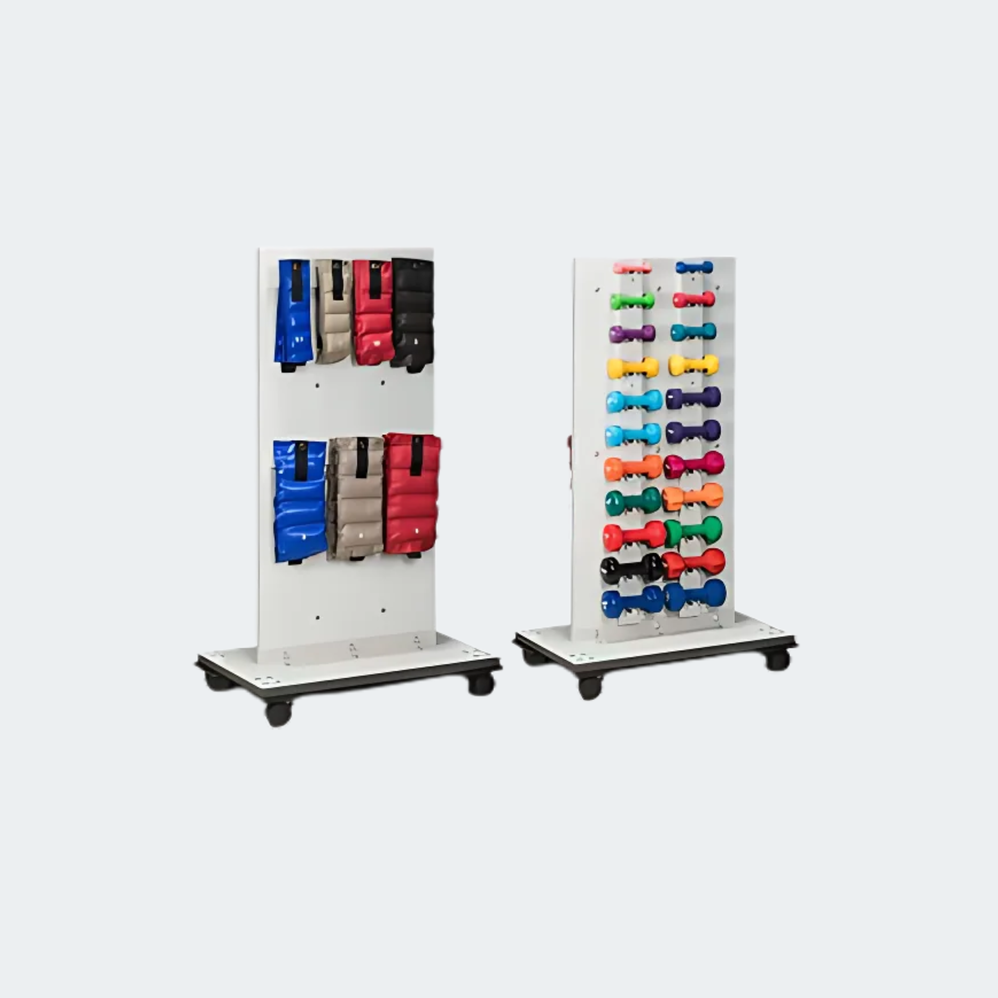 Chevron Racking Cuff Mobile Cuff Weight and Dumbbell Rack