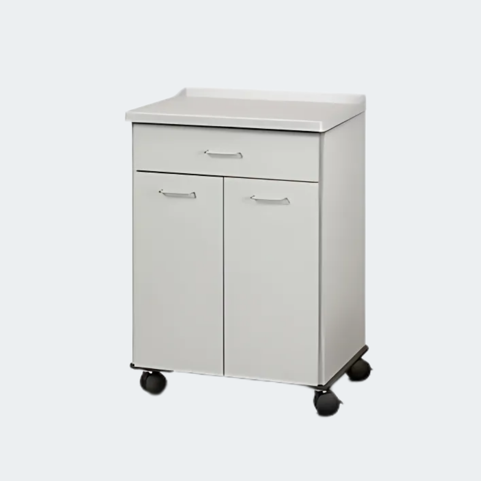 Mobile Treatment Cabinet with 2 Doors and 1 Drawer