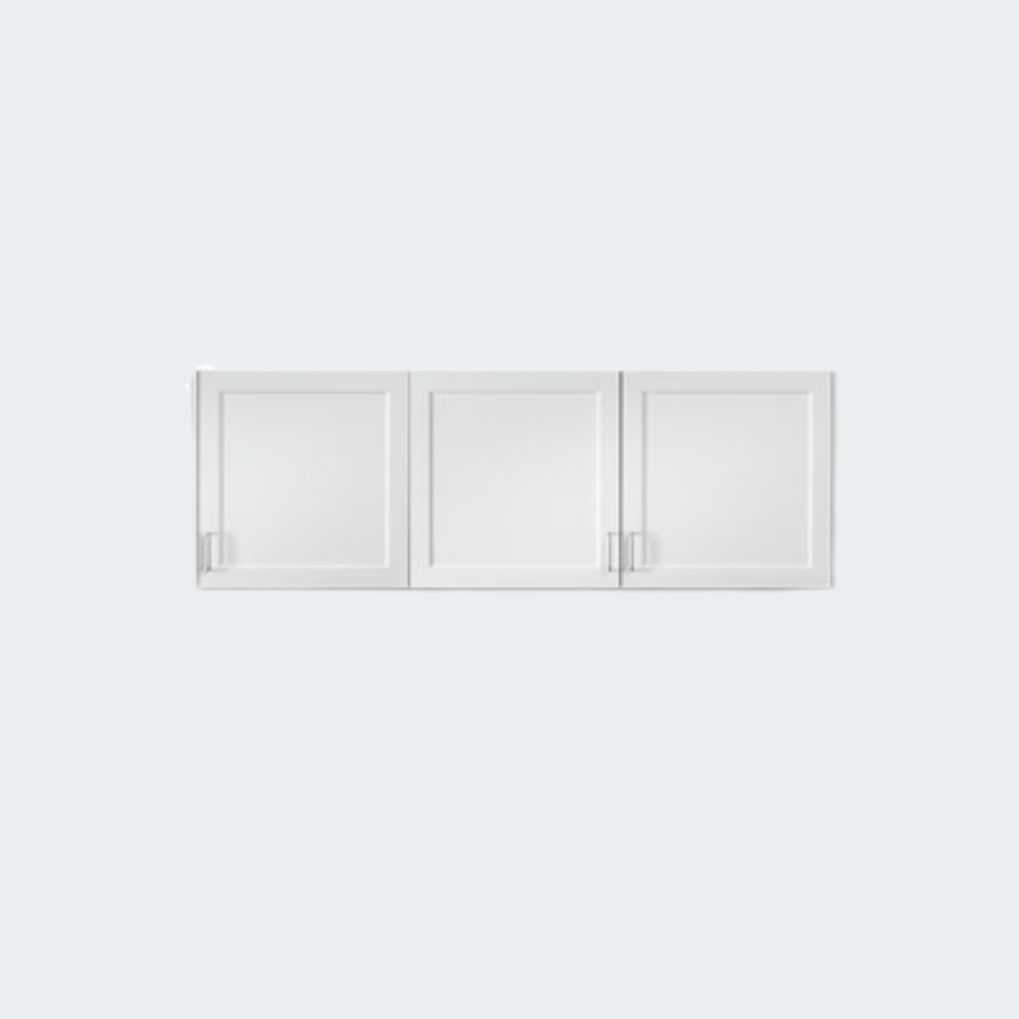 Model #8372  72" Fashion Finish, Wall Cabinet with 3 Doors