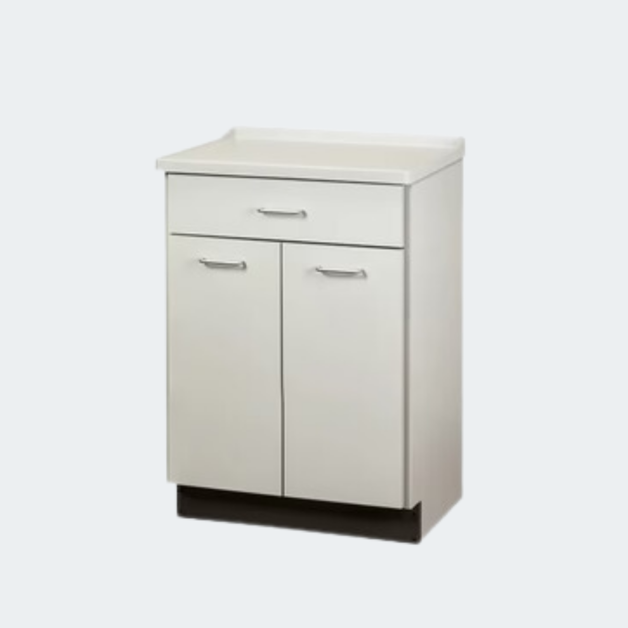 Molded Top Treatment Cabinet with 2 Doors and 1 Drawer