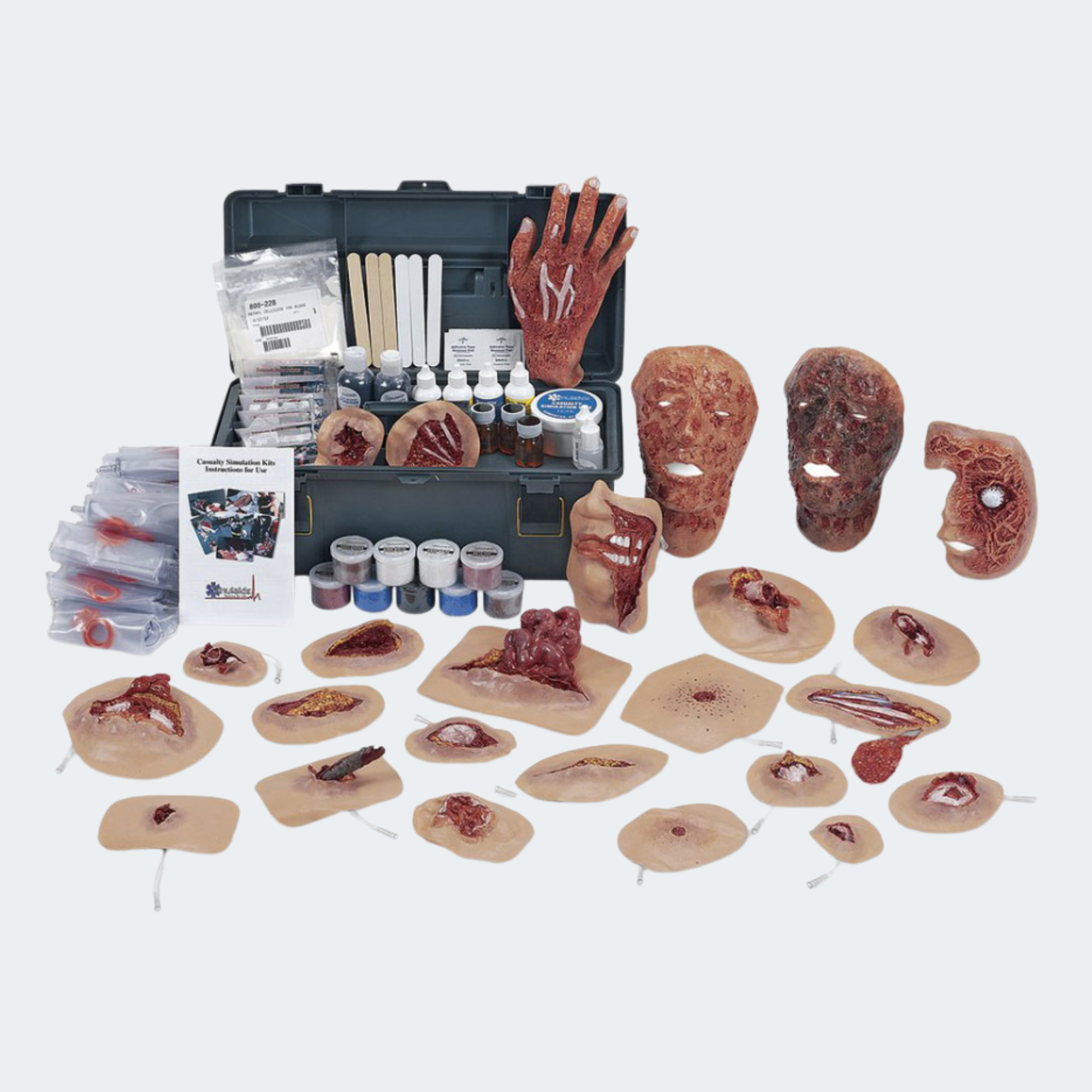 Nasco Moulage Kit Trauma Deluxe Xtreme