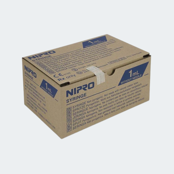 Nipro Tuberculin Syringe Luer Slip Tip 1mL (100/BX)