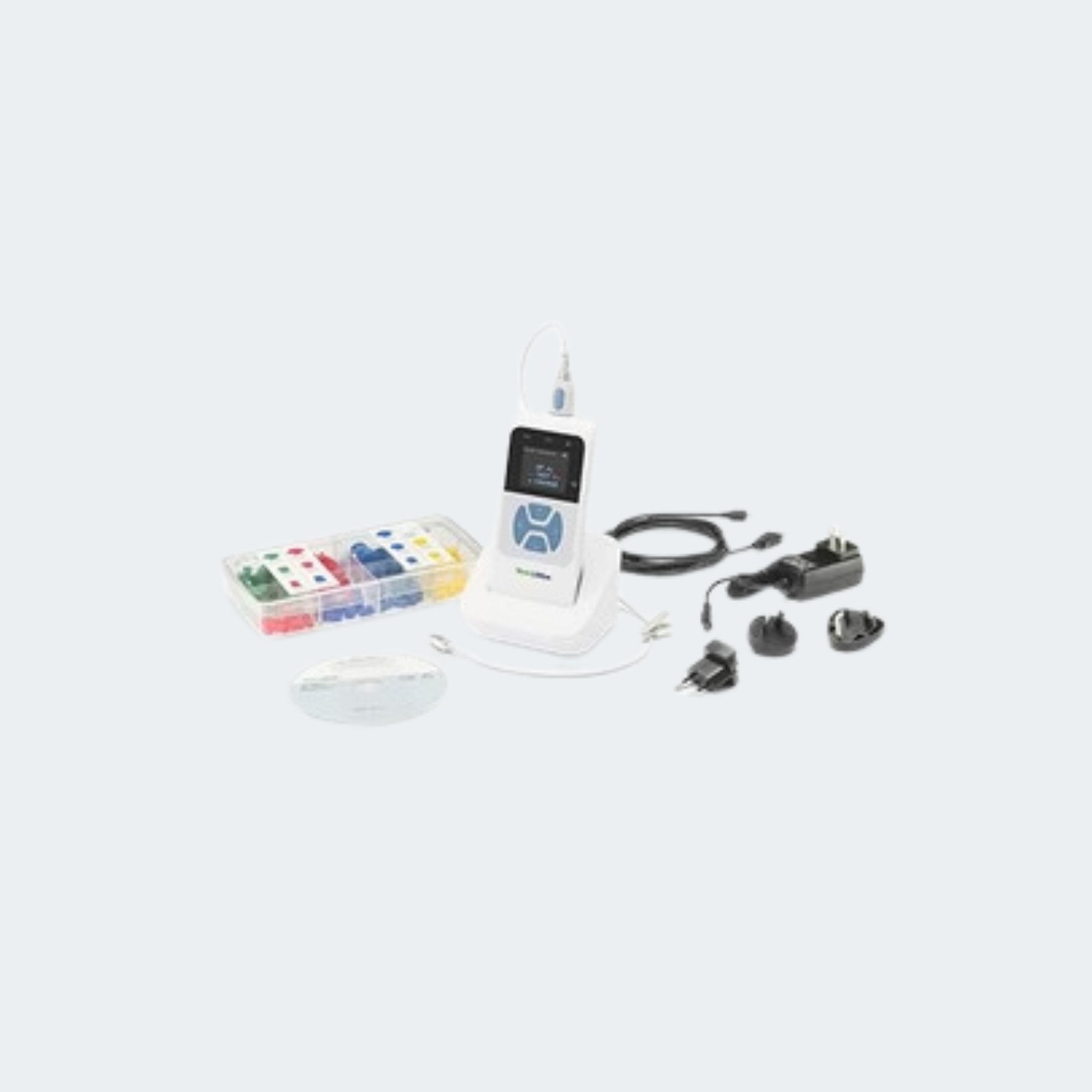 OAE Hearing Screener Set, Includes: Screener, Probe, Disposable Tip Starter Pack, Database, Printer