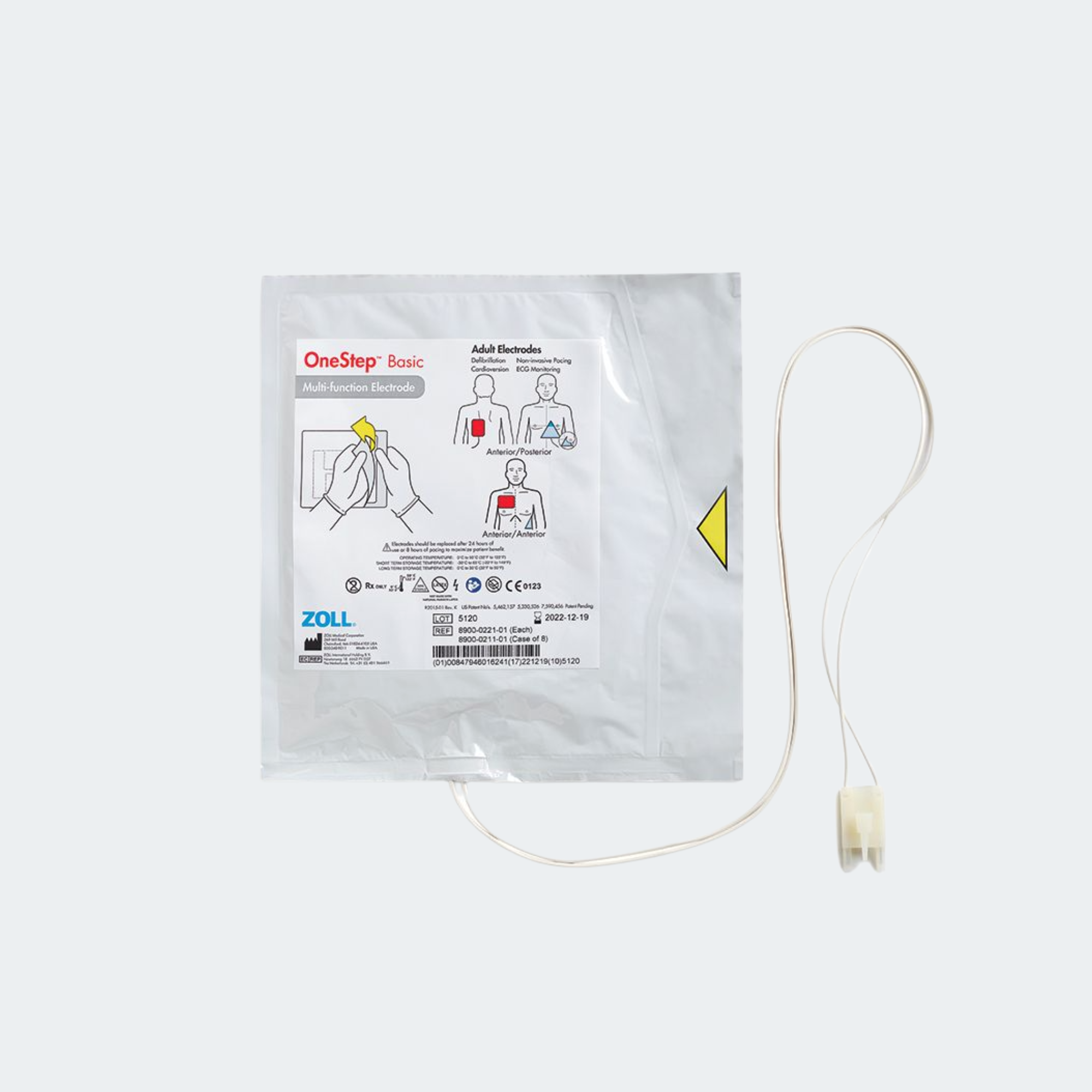 OneStep™ Basic Electrode, 8/Case