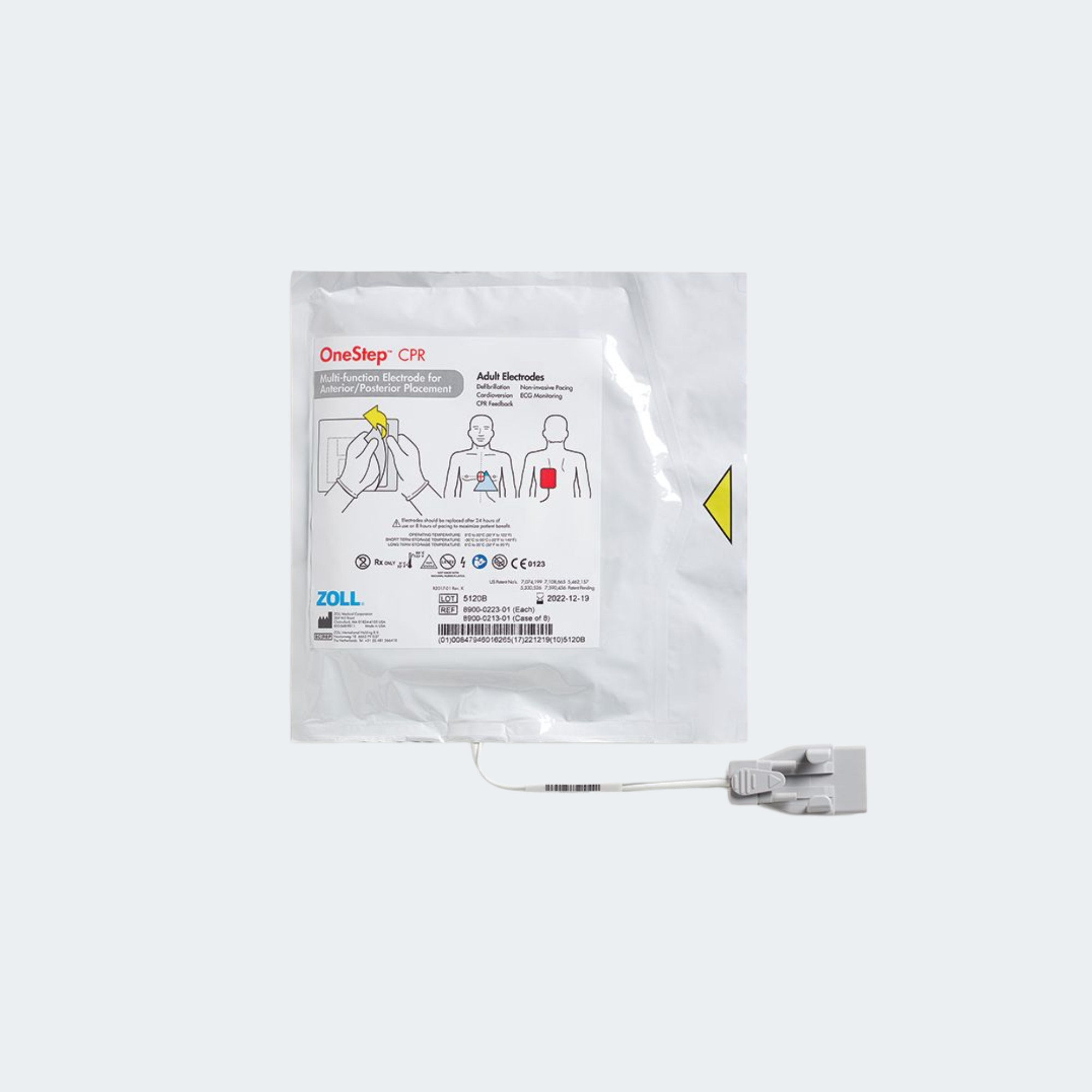 OneStep™ CPR Electrode, Single