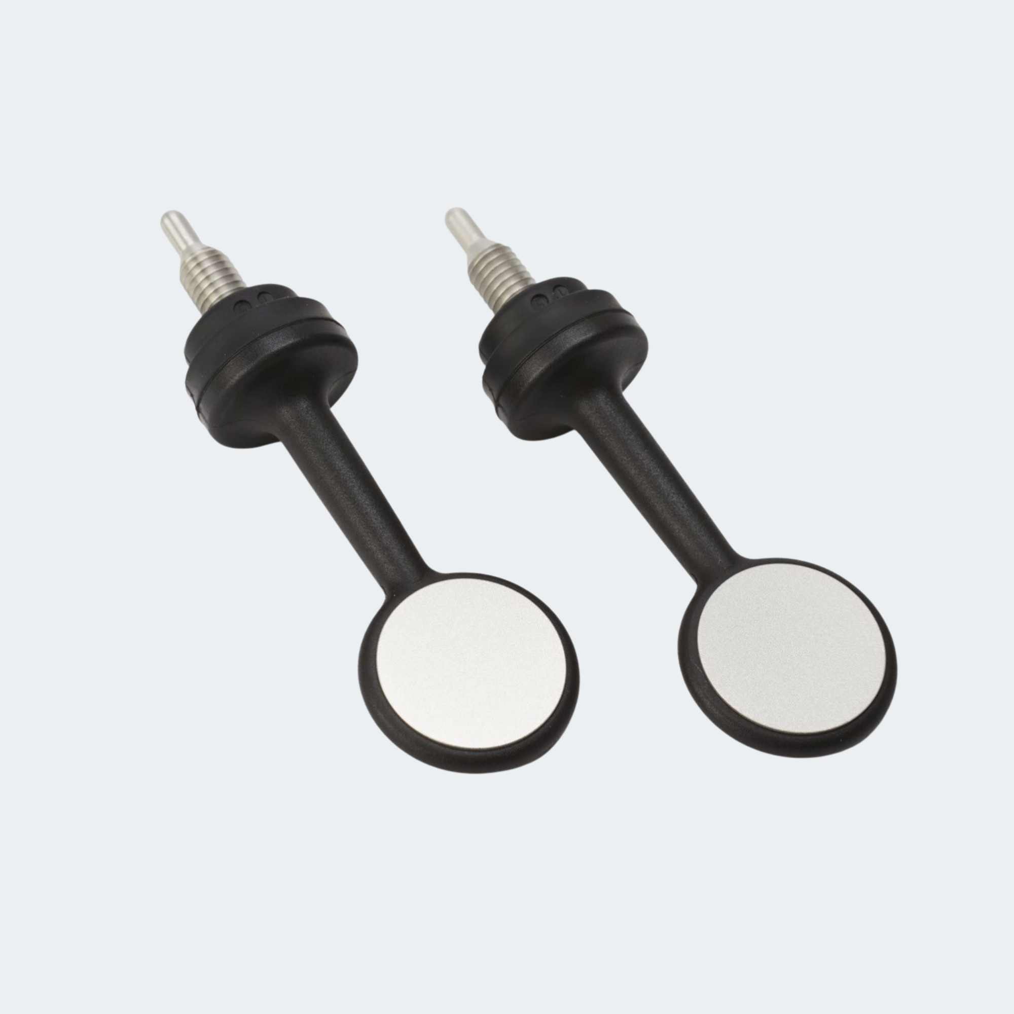 Over Molded Internal Electrode Paddles, 1.0" (2.6 cm) Dia. By 3.9" (10.0 cm) Short Pair, Pediatric