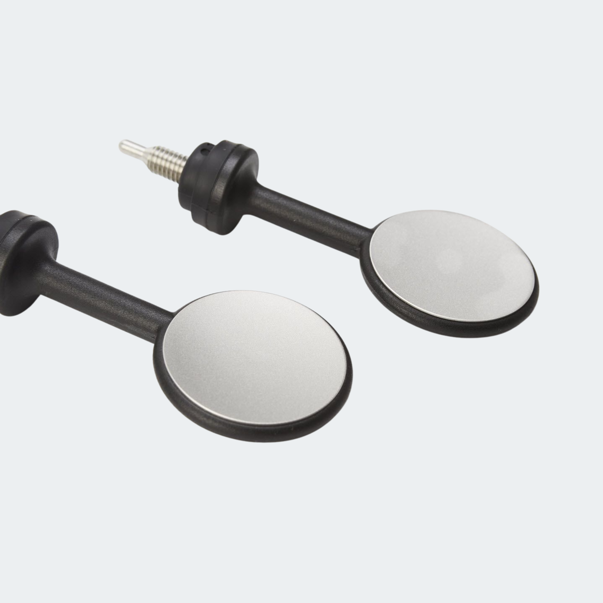 Over Molded Internal Electrode Paddles, 1.6" (4.0 cm) Dia. By 4.5" (11.4 cm) Short Pair, Pediatric