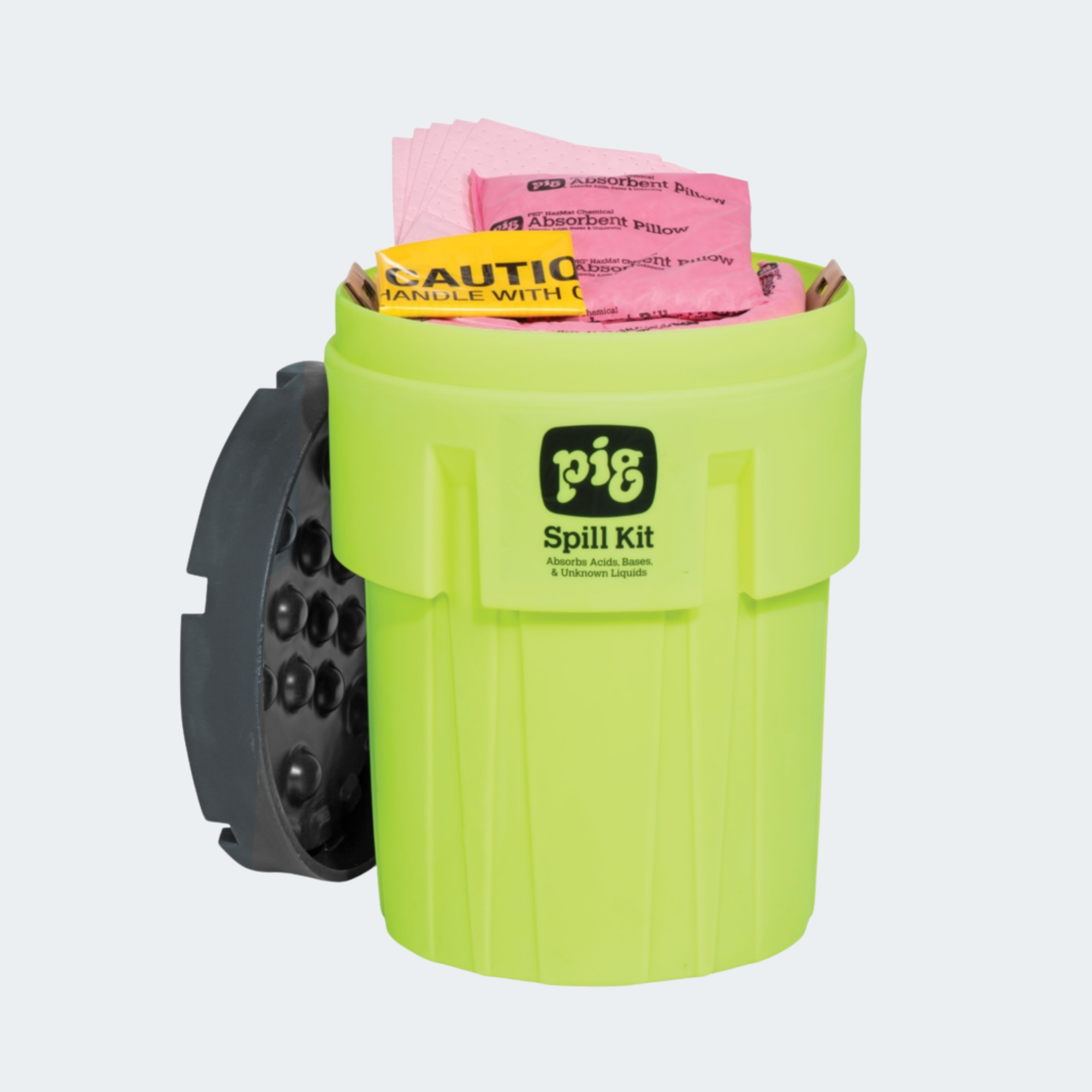 PIG® HazMat Spill Kit in 95-Gallon High-Visibility Container