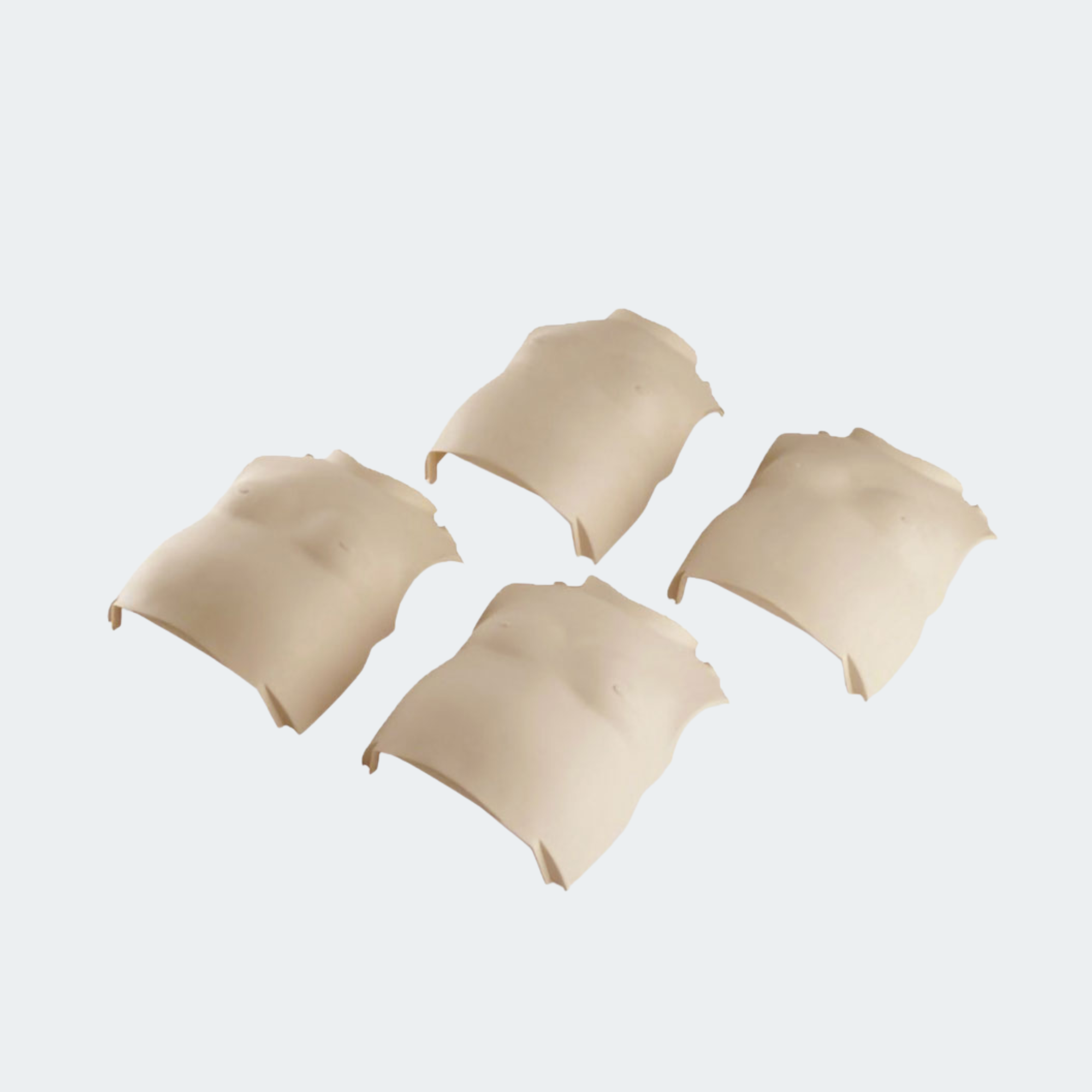 PRESTAN Replacement Torso Skins for the Professional Infant Medium Skin Manikin (4-Pack)