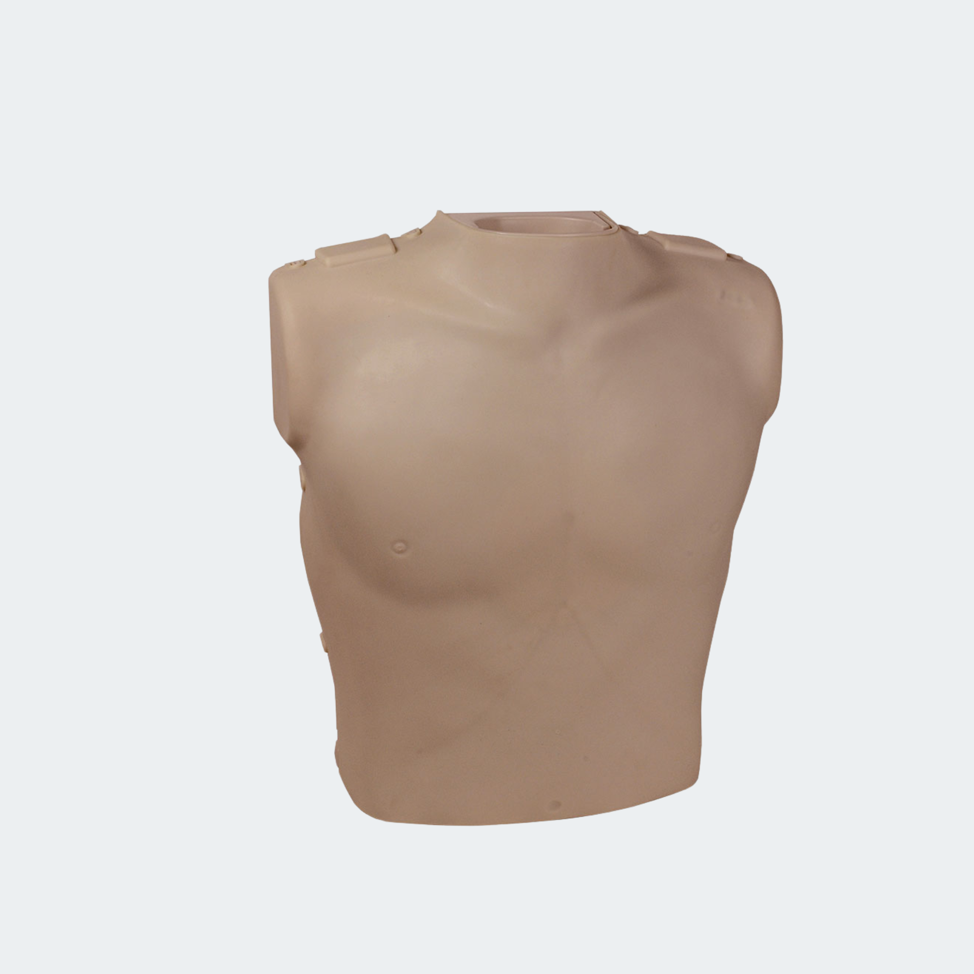 PRESTAN Torso Assembly with Monitor for the Professional Adult Dark Skin Manikin Part #: RPP-ABODY-1M-DS