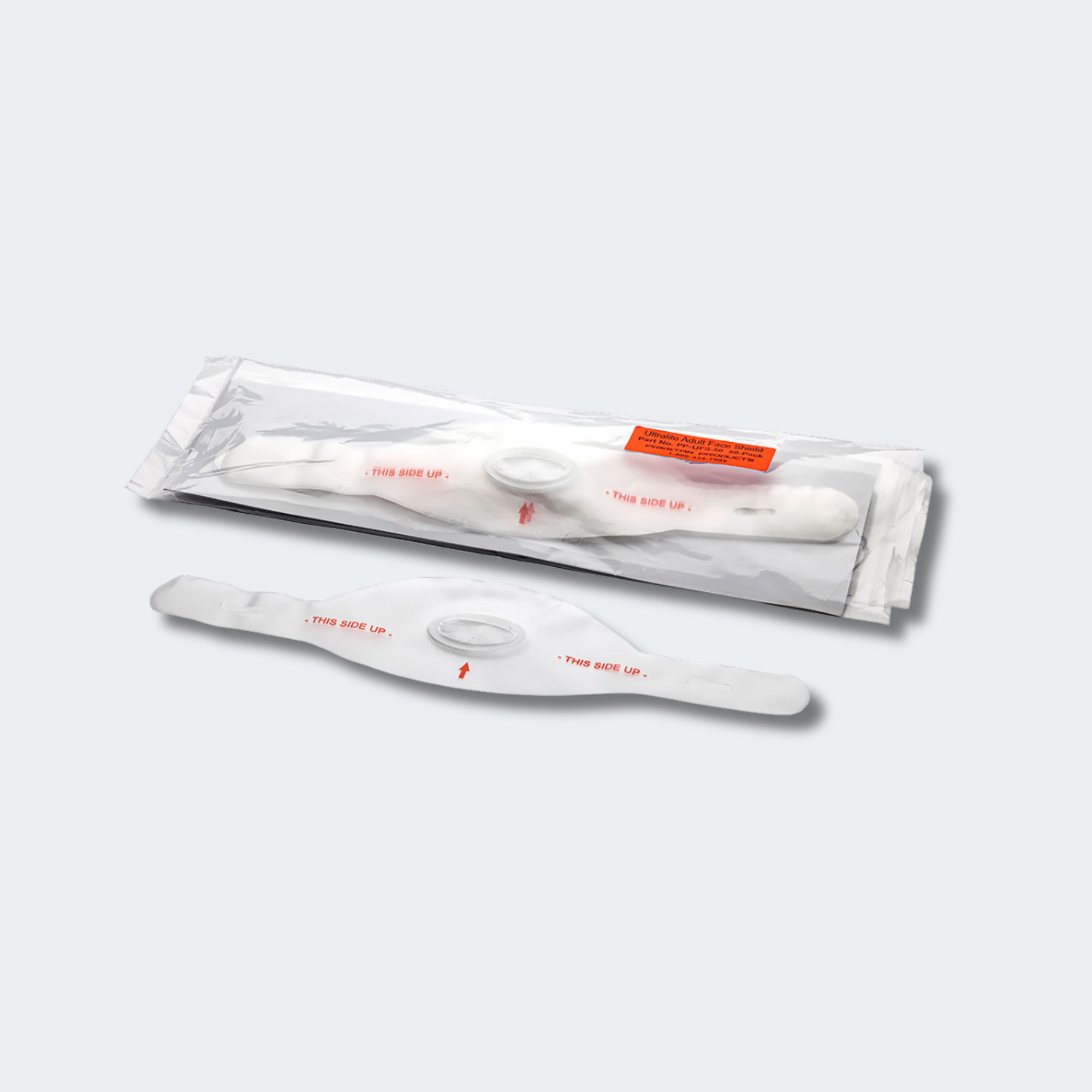 PRESTAN Ultralite Manikin Face Shields 50 Count Part #: PP-UFS-50
