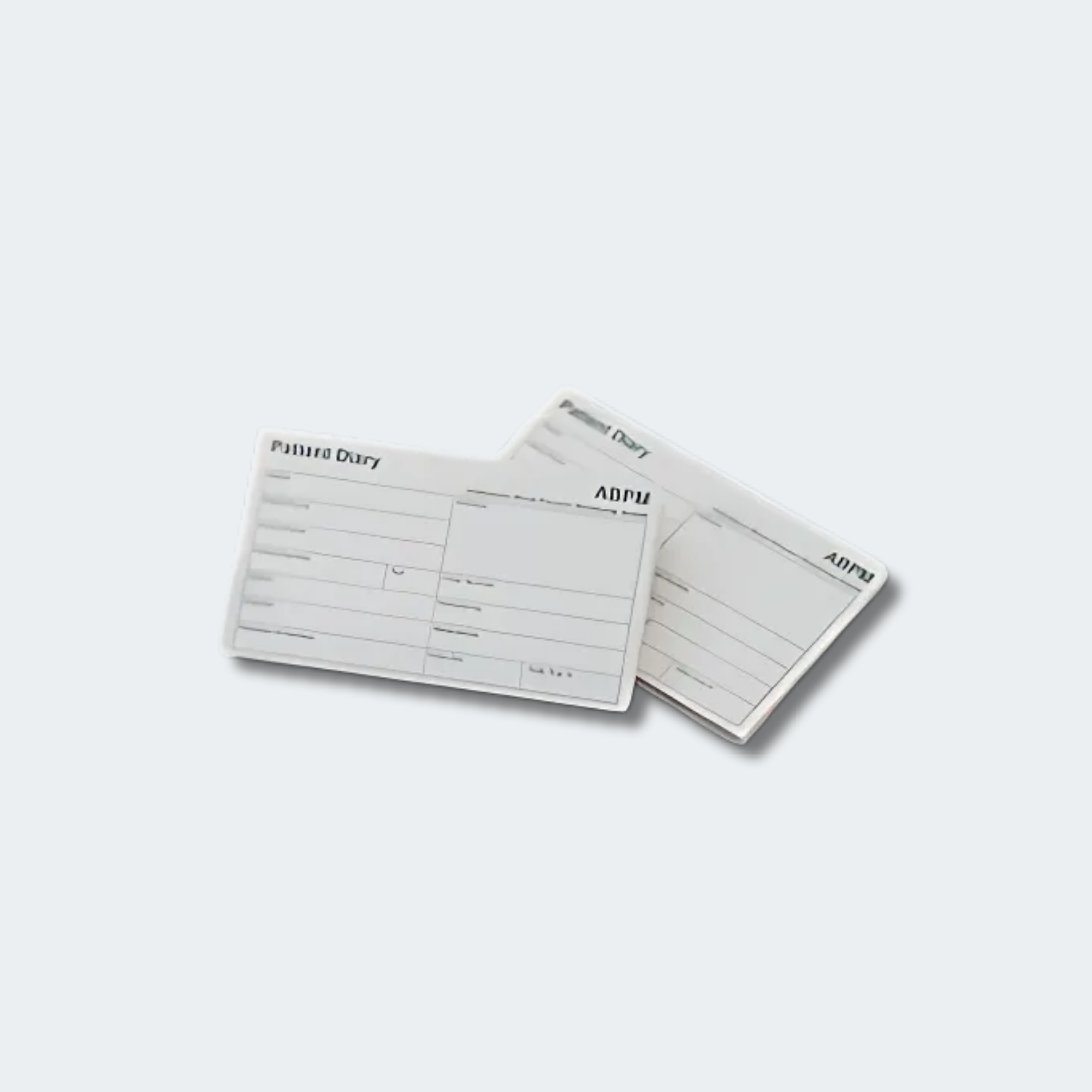 Patient Diary, ABPM 5100 and 6100, English