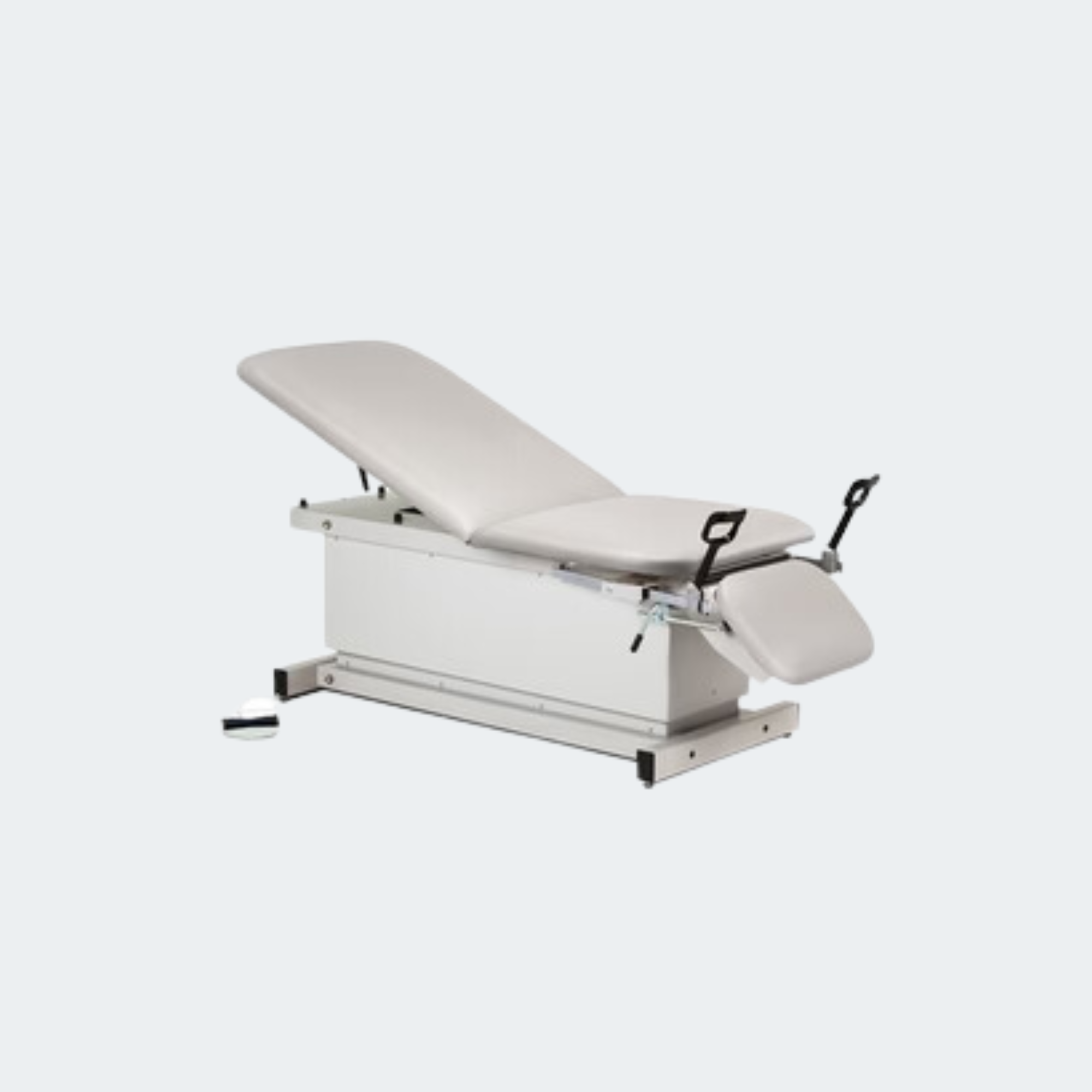 Power 500, Shrouded, Power Table with Stirrups, Adjustable Backrest and Footrest