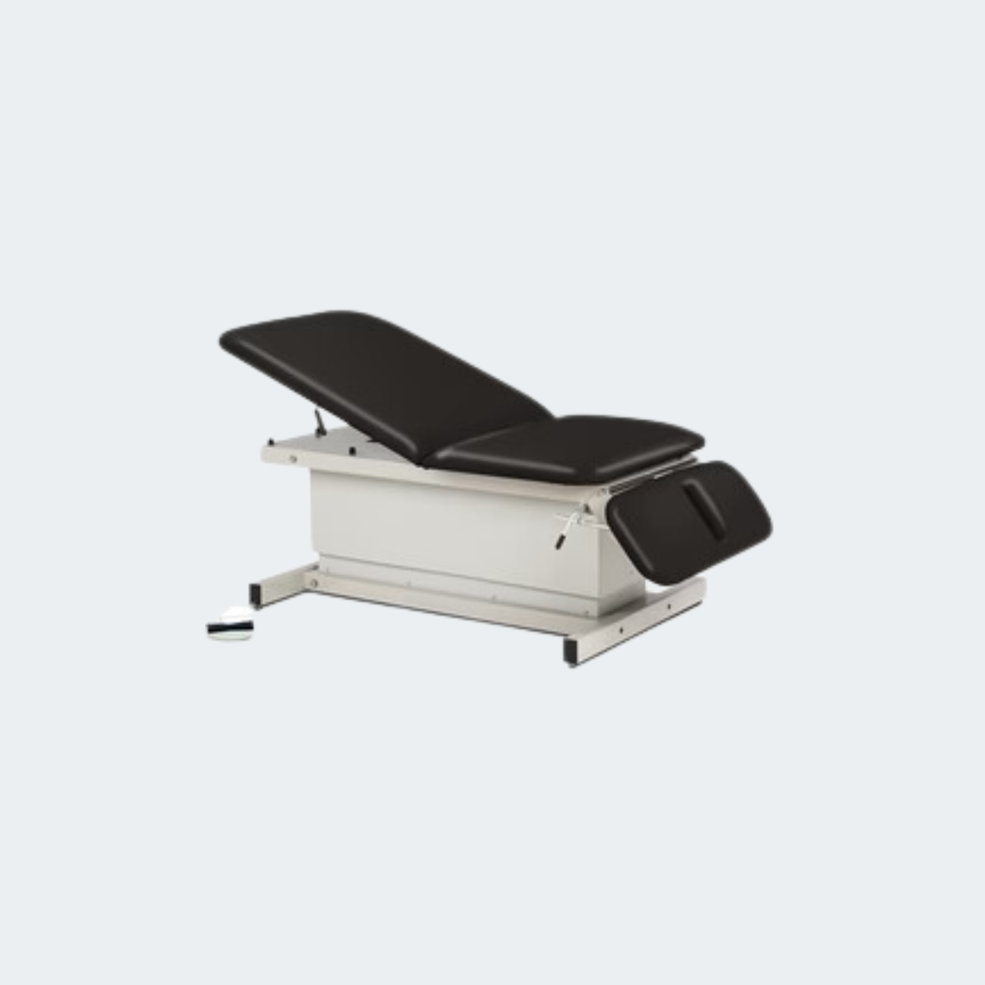 Power 600, Extra Wide, Shrouded, Power Table w/Adjustable Backrest & Drop Section