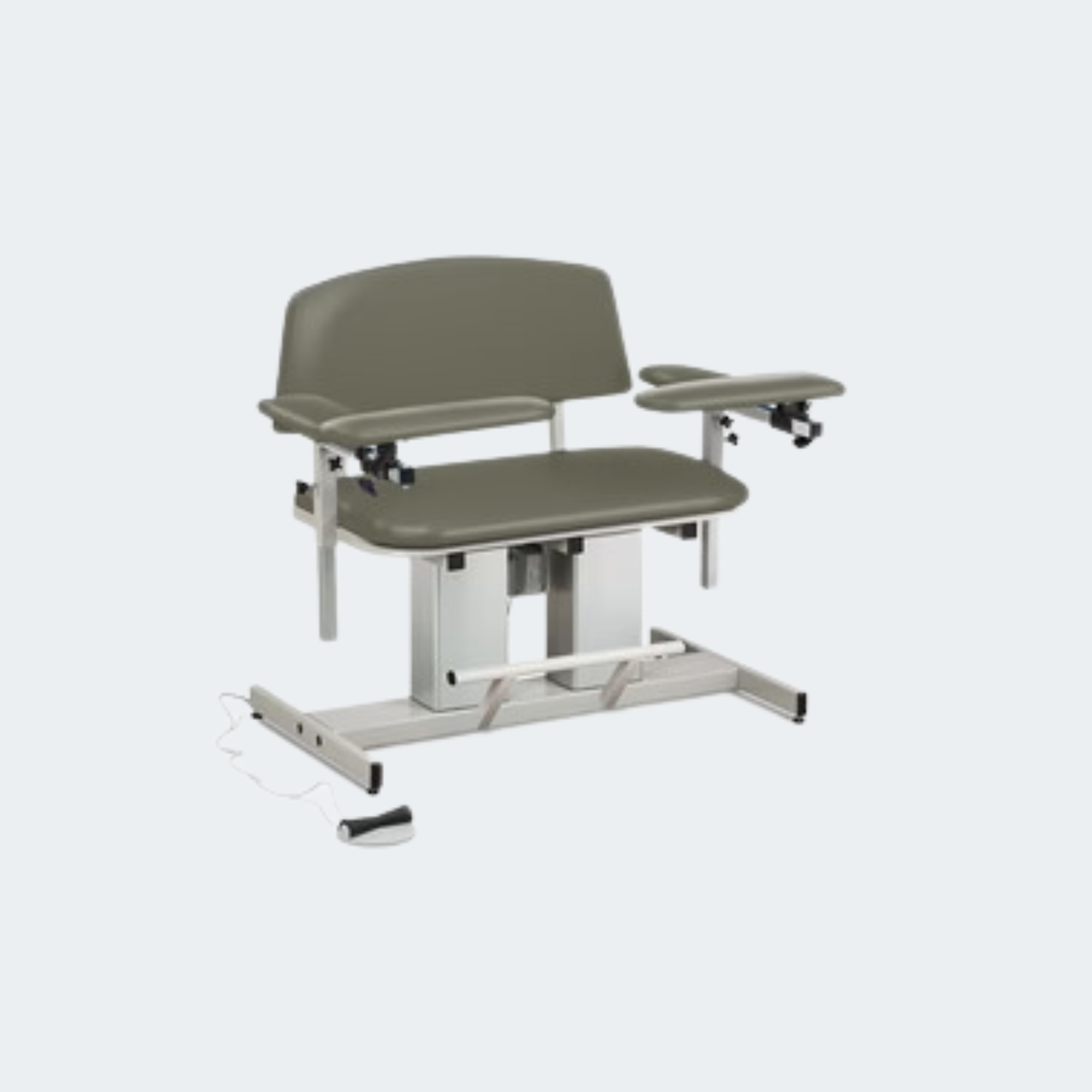 Power Series, Bariatric, Blood Drawing Chair with Padded Arms