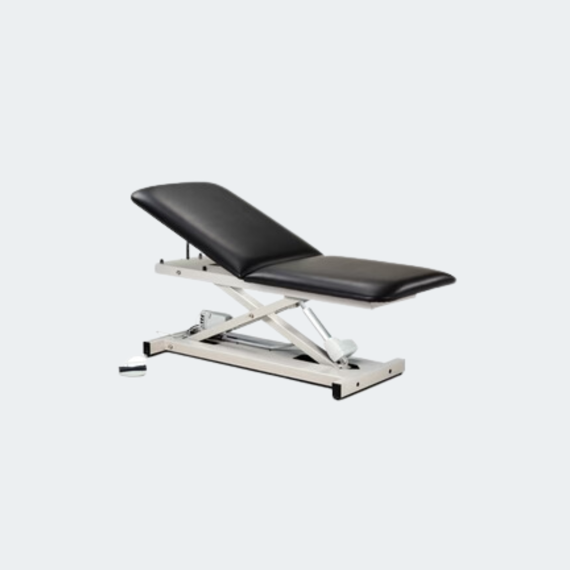 Power XL 600, Open Base, Power Table with Adjustable Backrest
