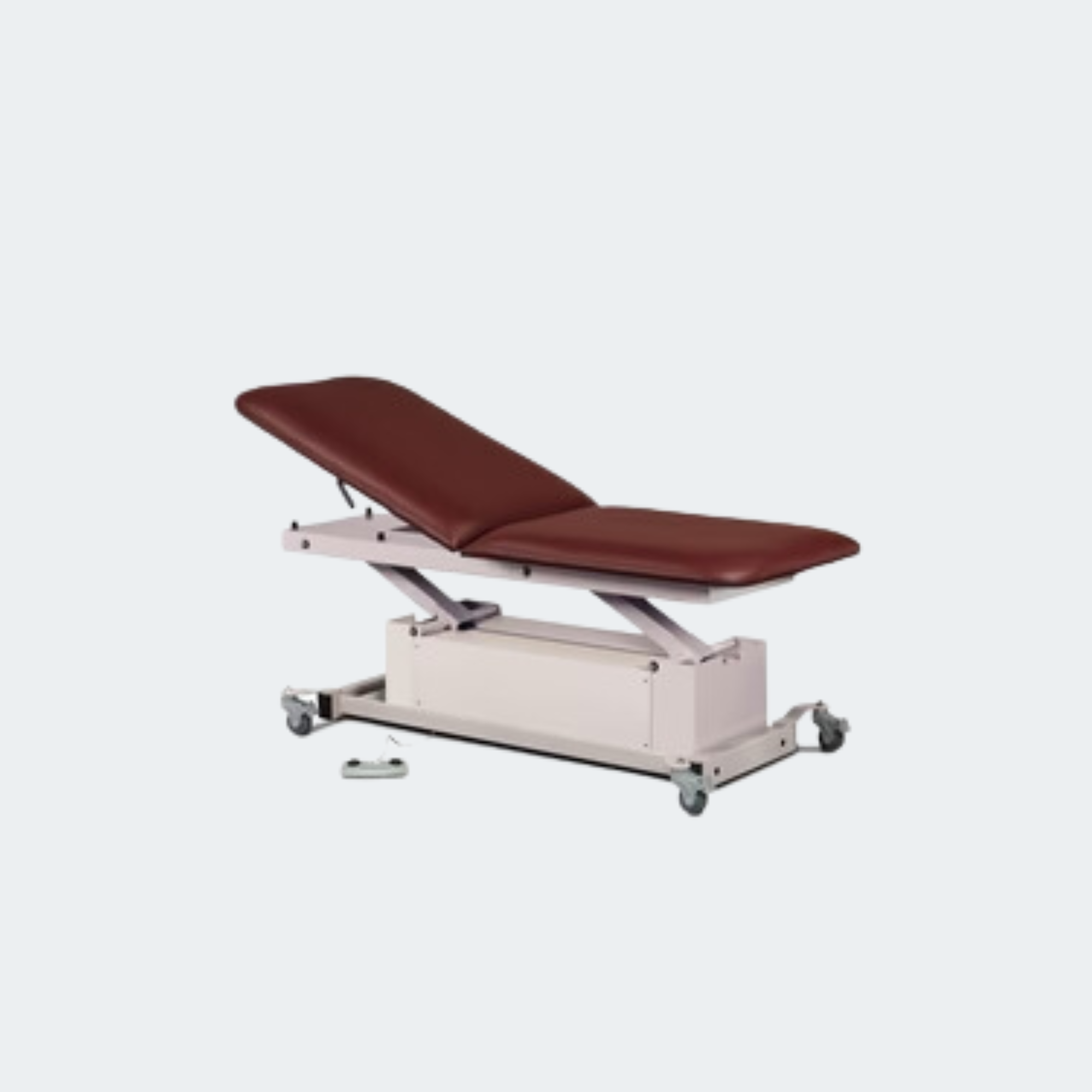 Power-Glide, Hi-Lo, Treatment Table with Adjustable Backrest