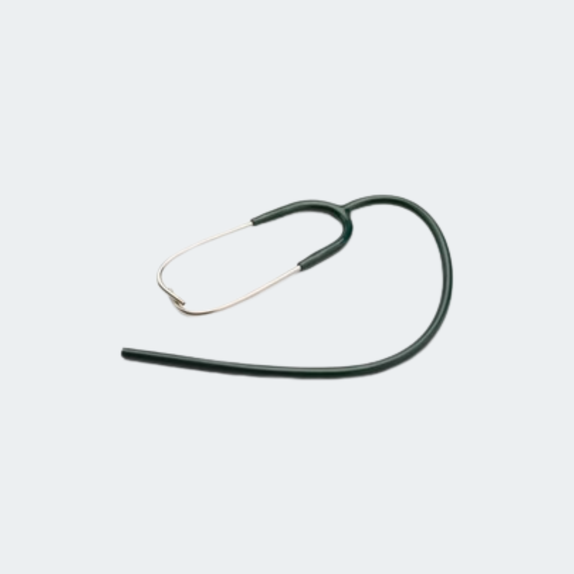 Professional Forest Green Binaural/Spring Assembly and Tubing 71cm/28 in.