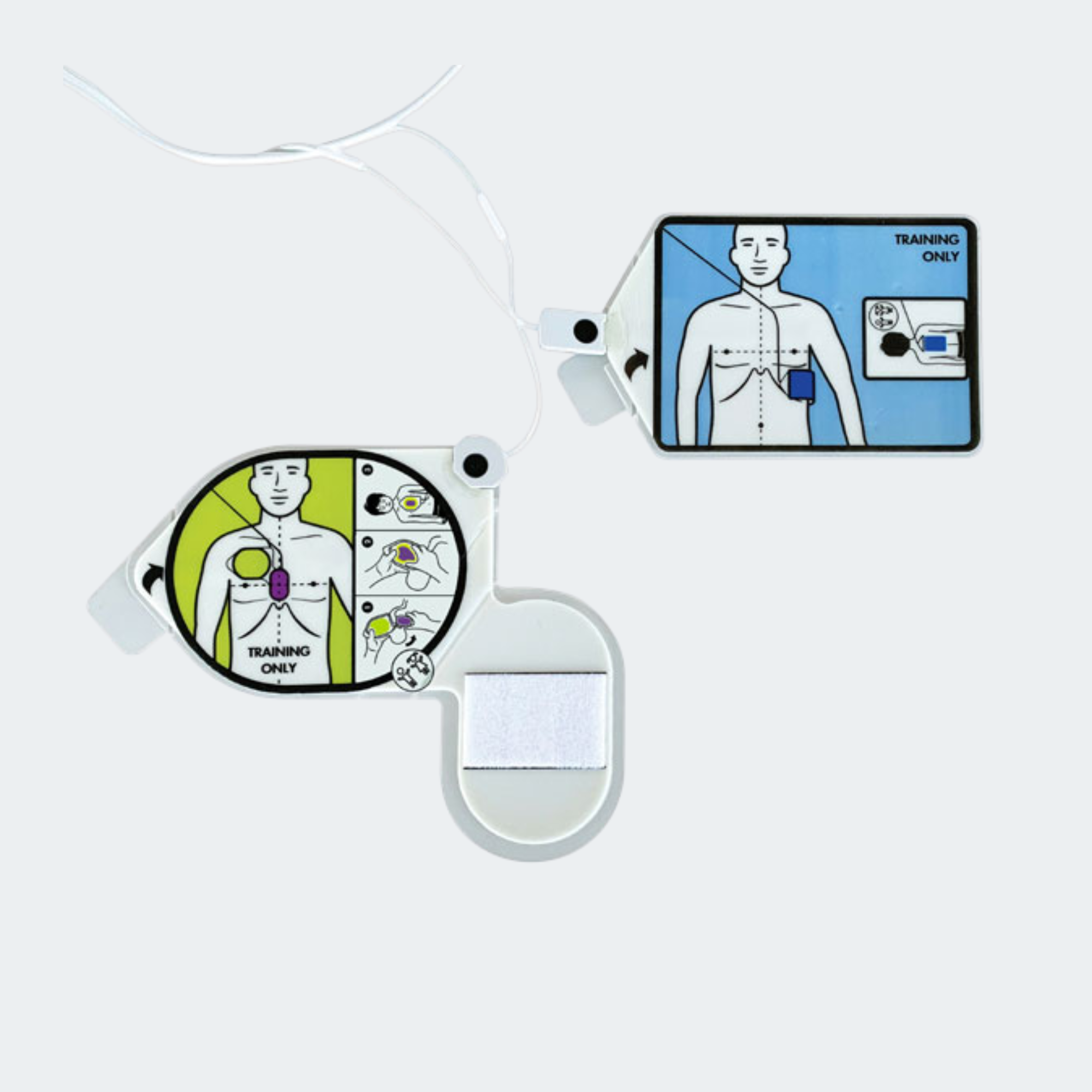 Replacement Adhesive Gels for CPR Uni-padz Training Electrodes 5-Pack for the ZOLL AED 3 Trainer Part #: 8028-000012