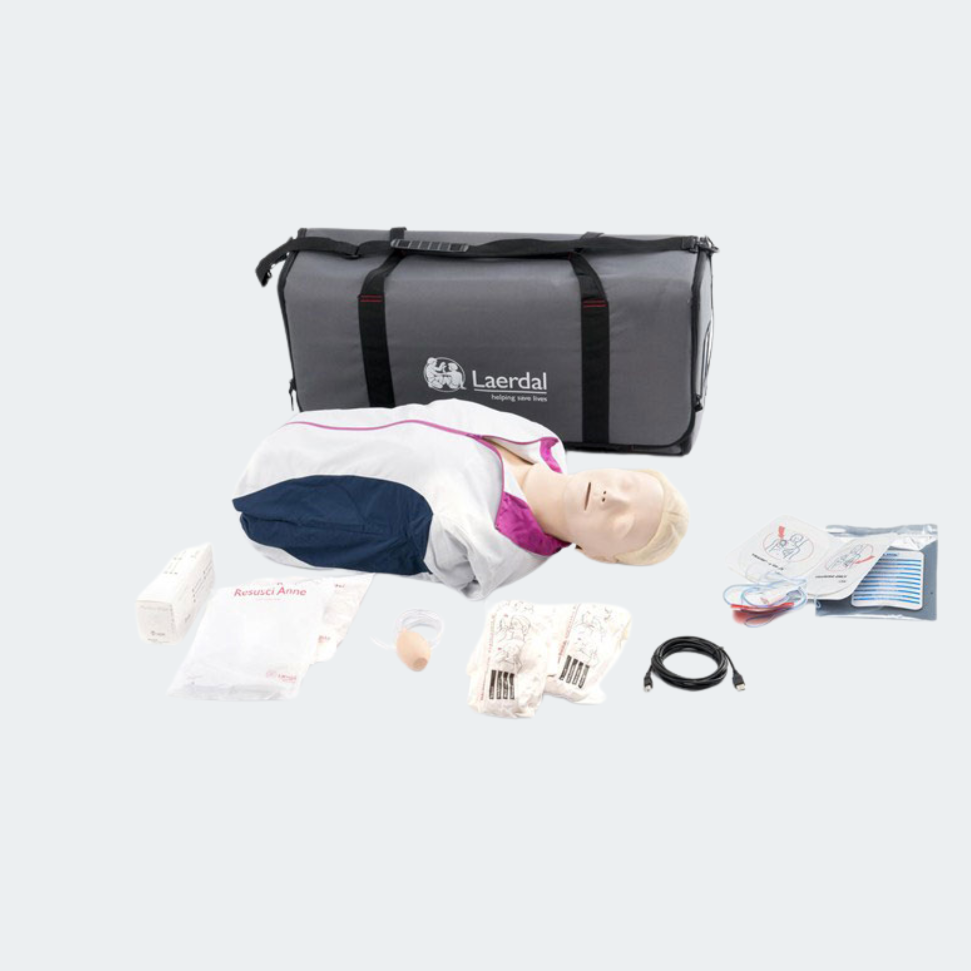 Resusci Anne QCPR AED AW Torso - Rechargeable Part #: 174-00160