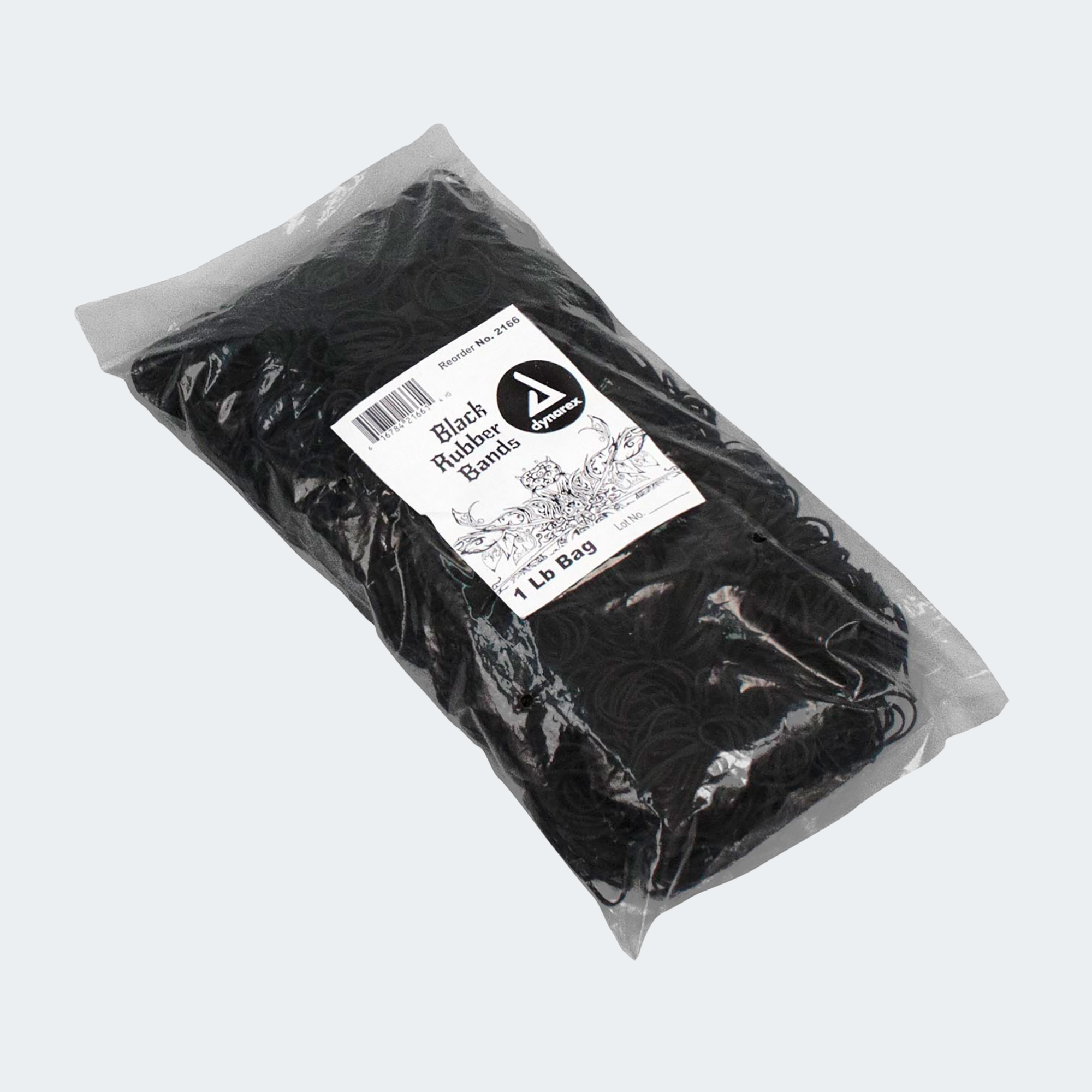 Rubber Bands,Black,1lb