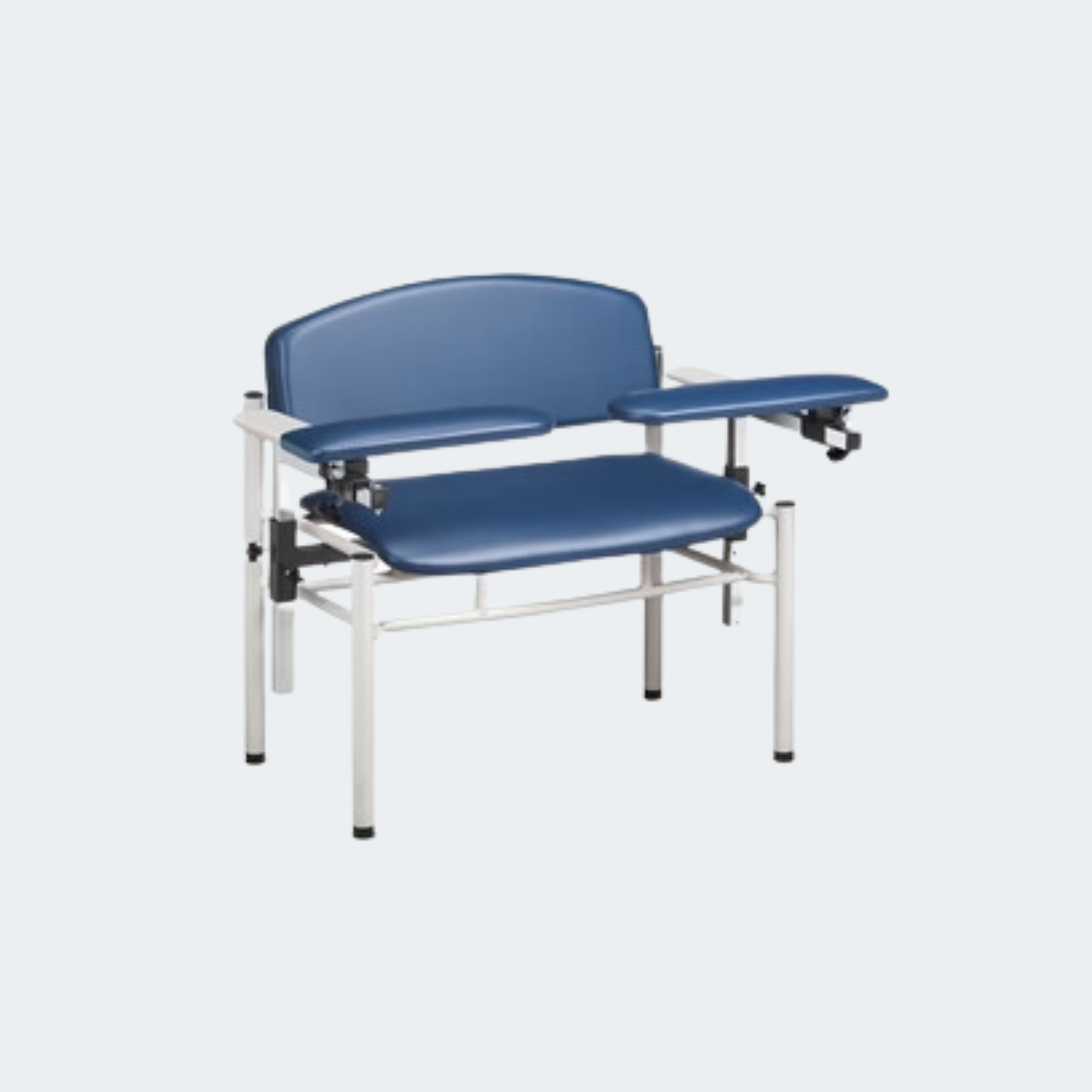 SC Series, Extra-Wide, Padded, Blood Drawing Chair with Padded Flip Arms