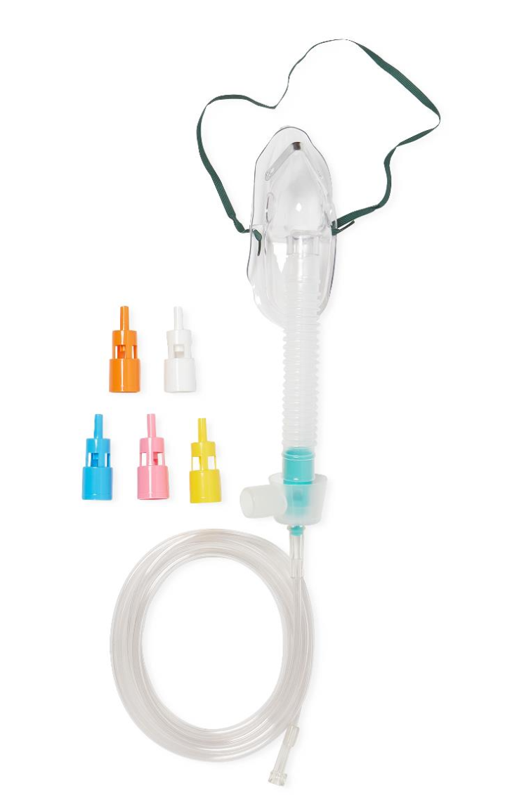 Medline Adult Oxygen Masks with Standard Connector