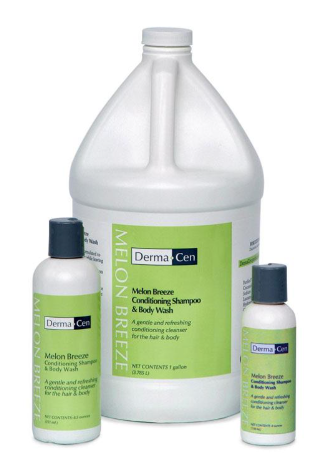 DermaCen Melon Breeze Shampoo and Body Wash 1 gal