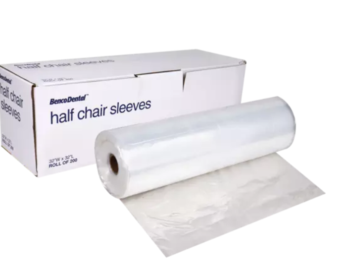 Benco Dental™ Half Chair Sleeve Latex Free 32X32 Roll of 200