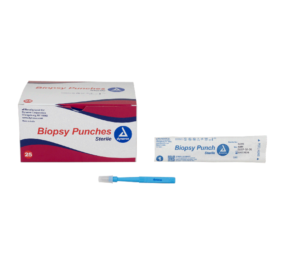 Biopsy Punches, 4.0mm, 25/bx