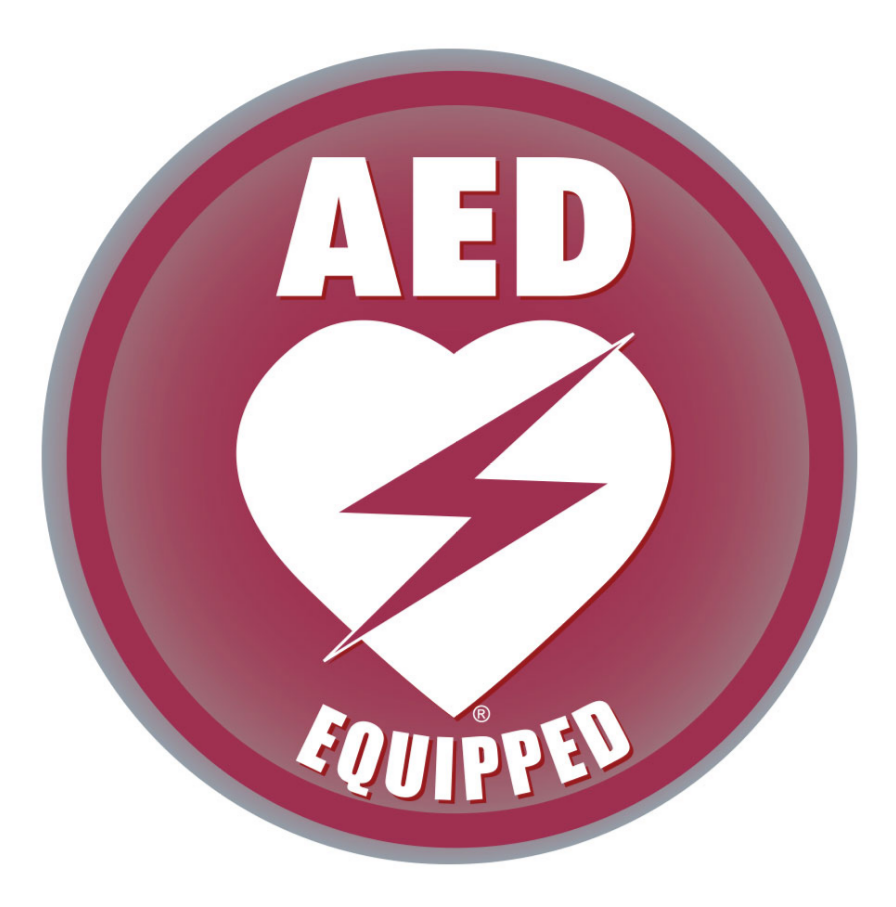 Decal 4 Round AED Equipped Facility