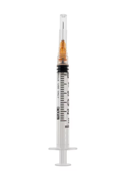 Exel Syringe/Needle LL LDS 3mL 25Gx5/8" (100EA/BX)