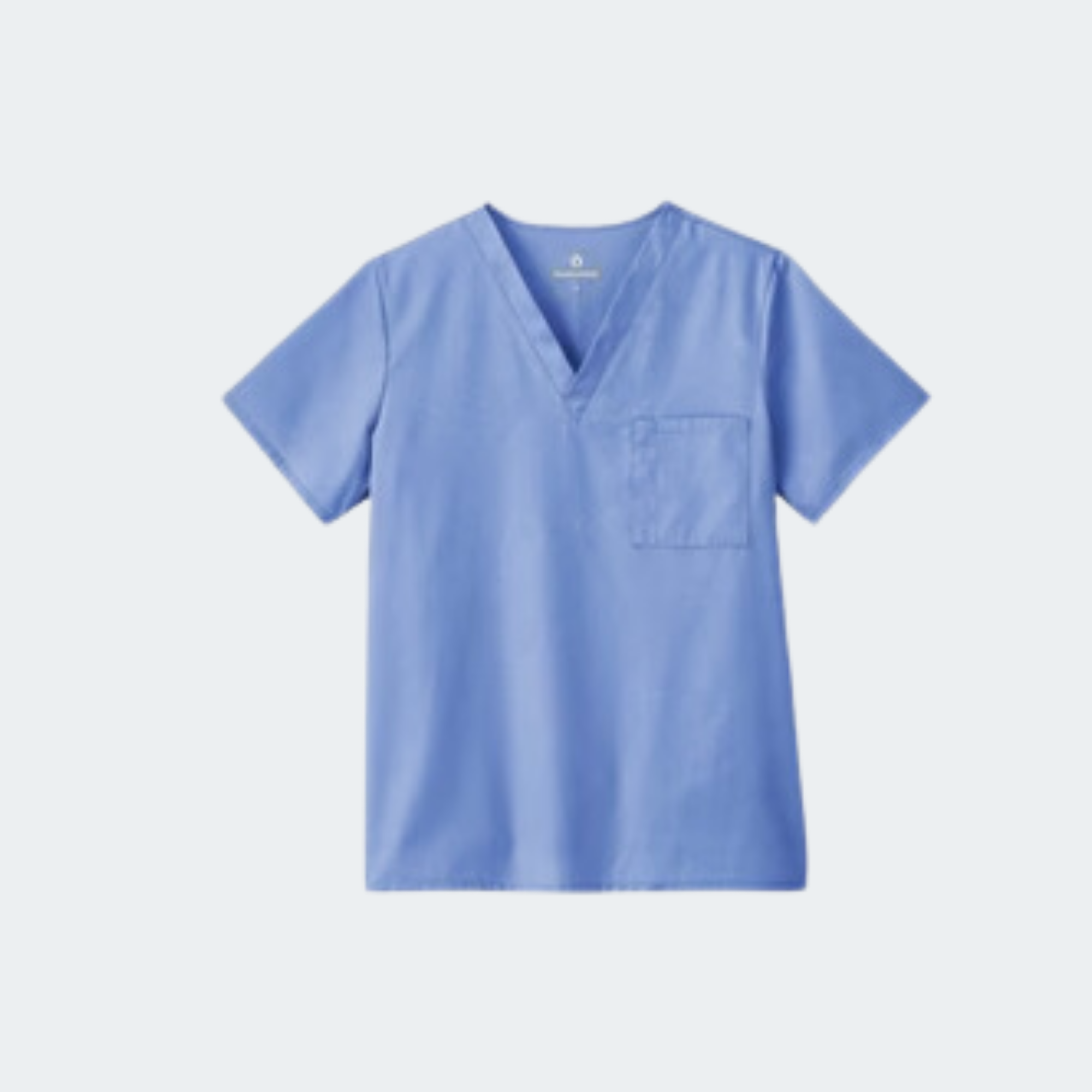 Scrub Top Unisex Charcoal
