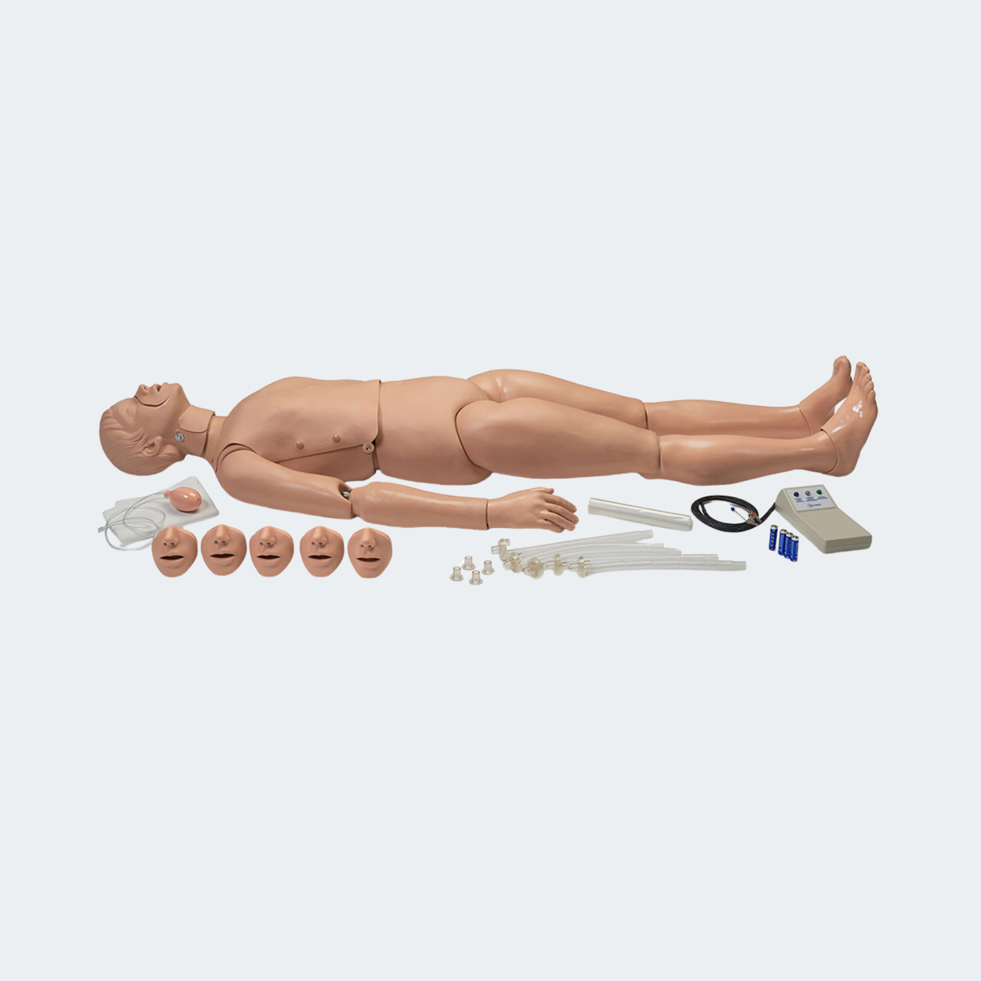Simulaids Full-Body Adult CPR Manikin w/Electronics,100-2725