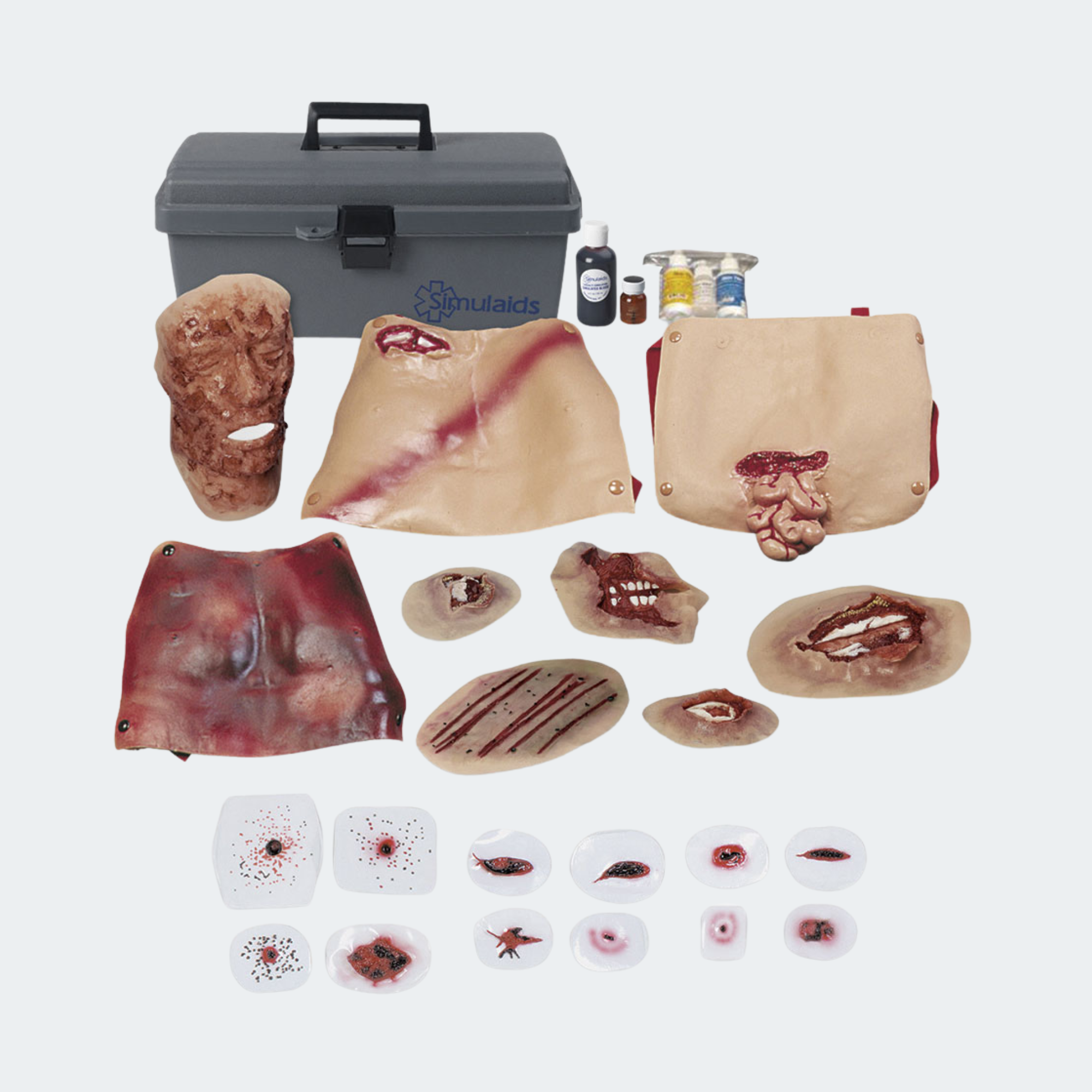 Simulaids PHTLS Wound Moulage Kit