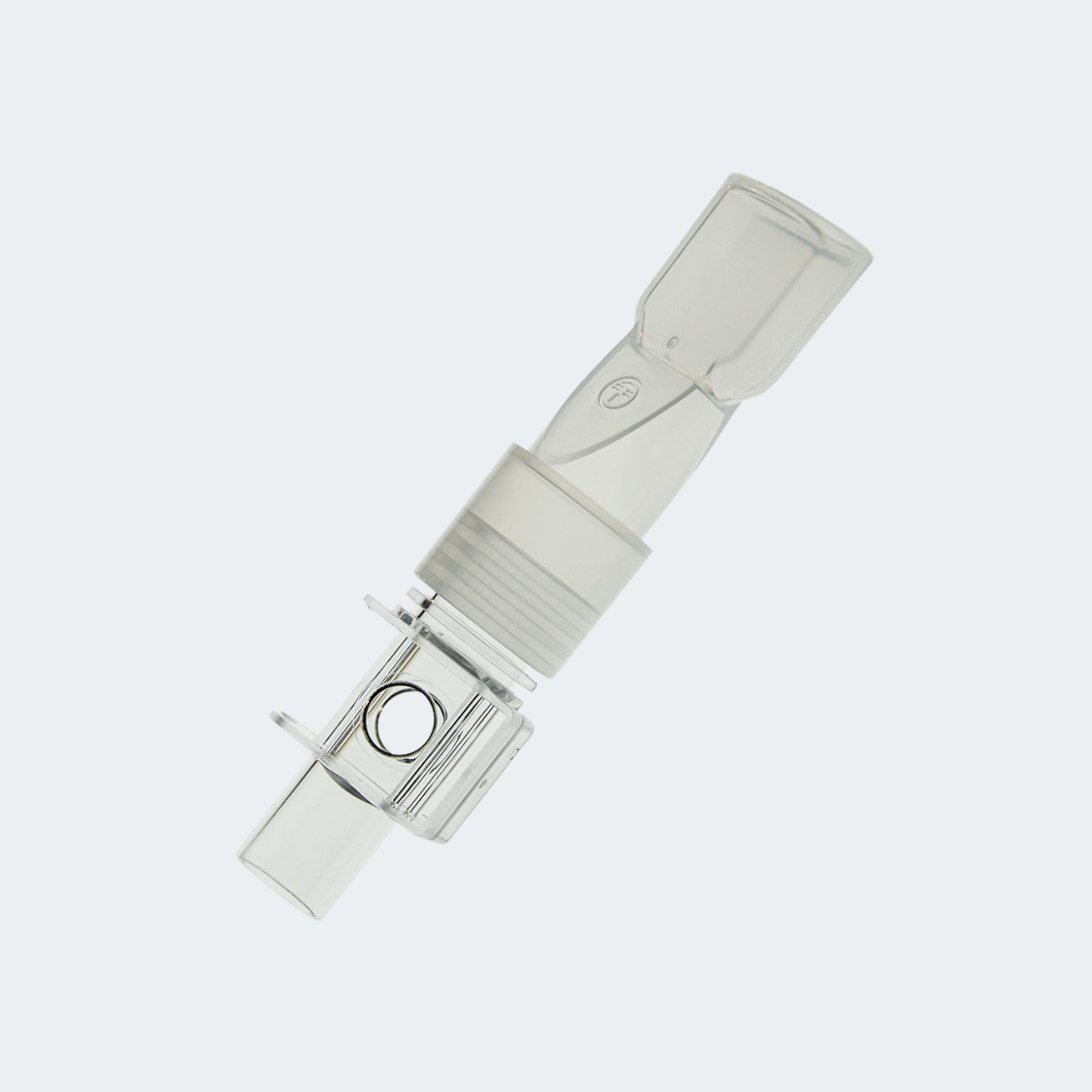 Single Patient Use Pediatric/Adult Airway Adapter with Mouthpiece (package of 10) for ZOLL E, M & R Series Defibrillators Part #: 8000-0265-01