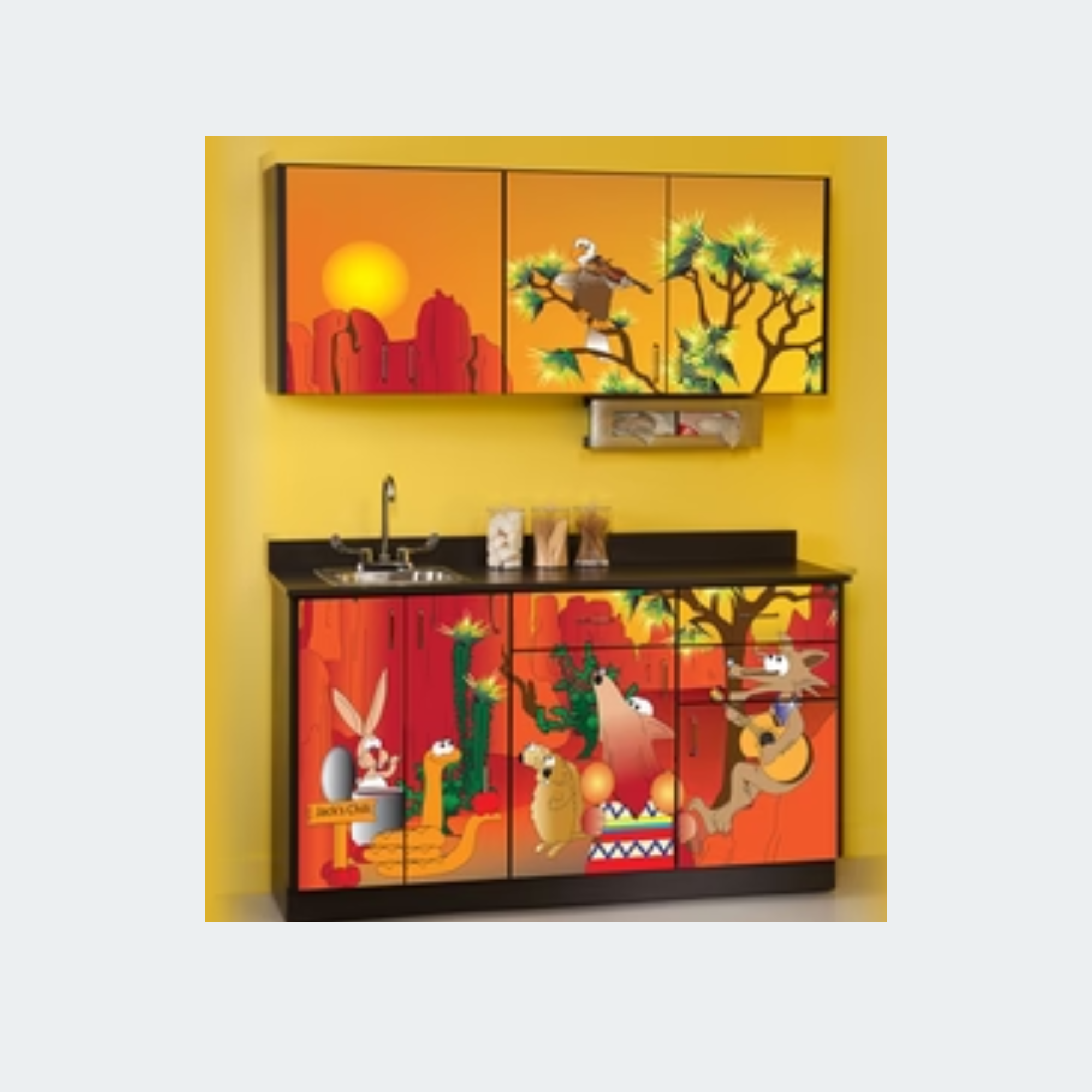 Southwest fest base and wall Cabinets