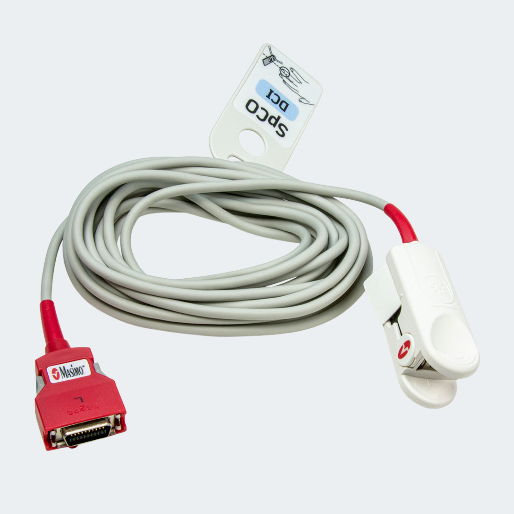 SpO2/SpCO/SpMet Rainbow Patient Cable: Connects to Single Use Sensors for ZOLL ALS Monitors / Defibrillators Part #: 8000-0341