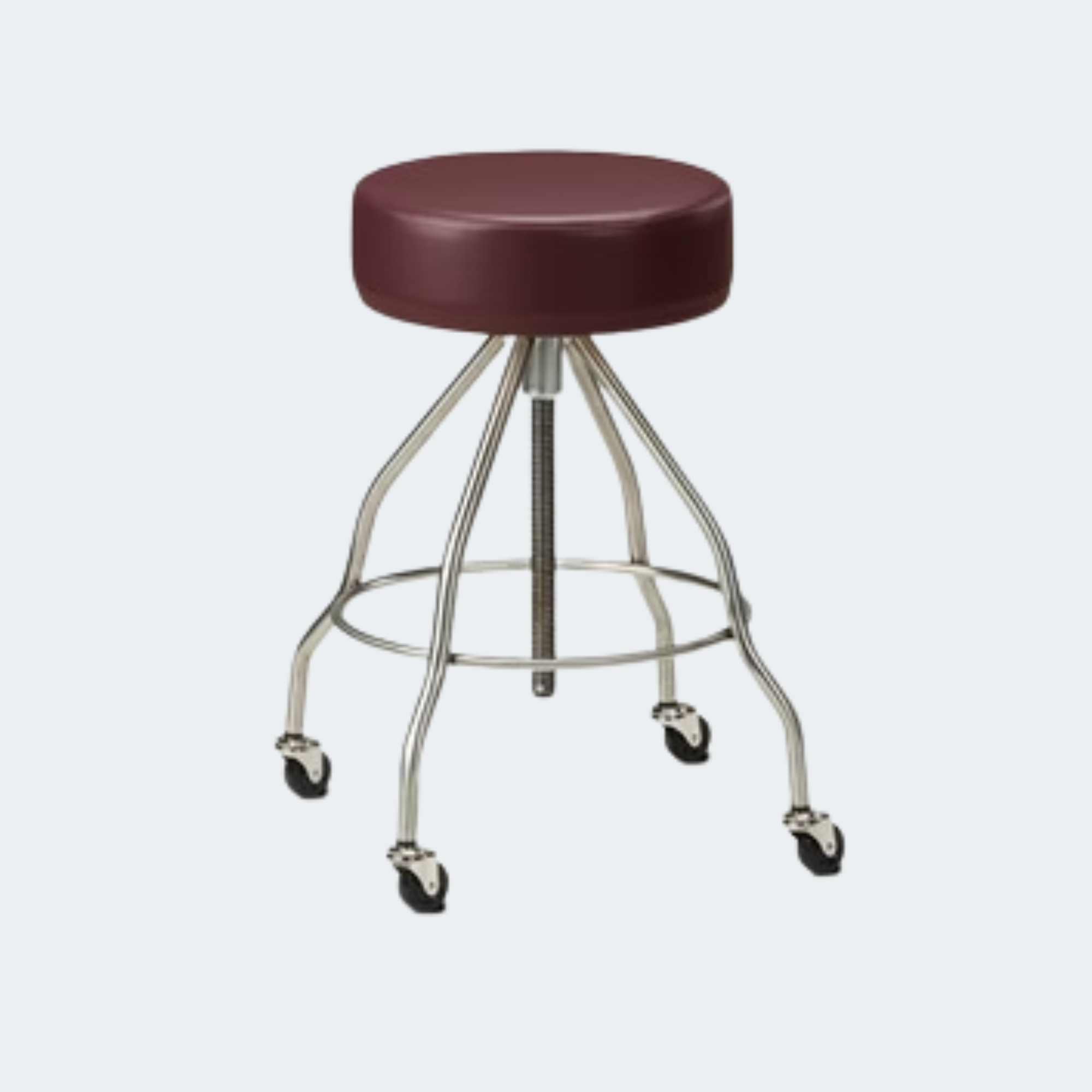 Stainless Steel Stool with Casters