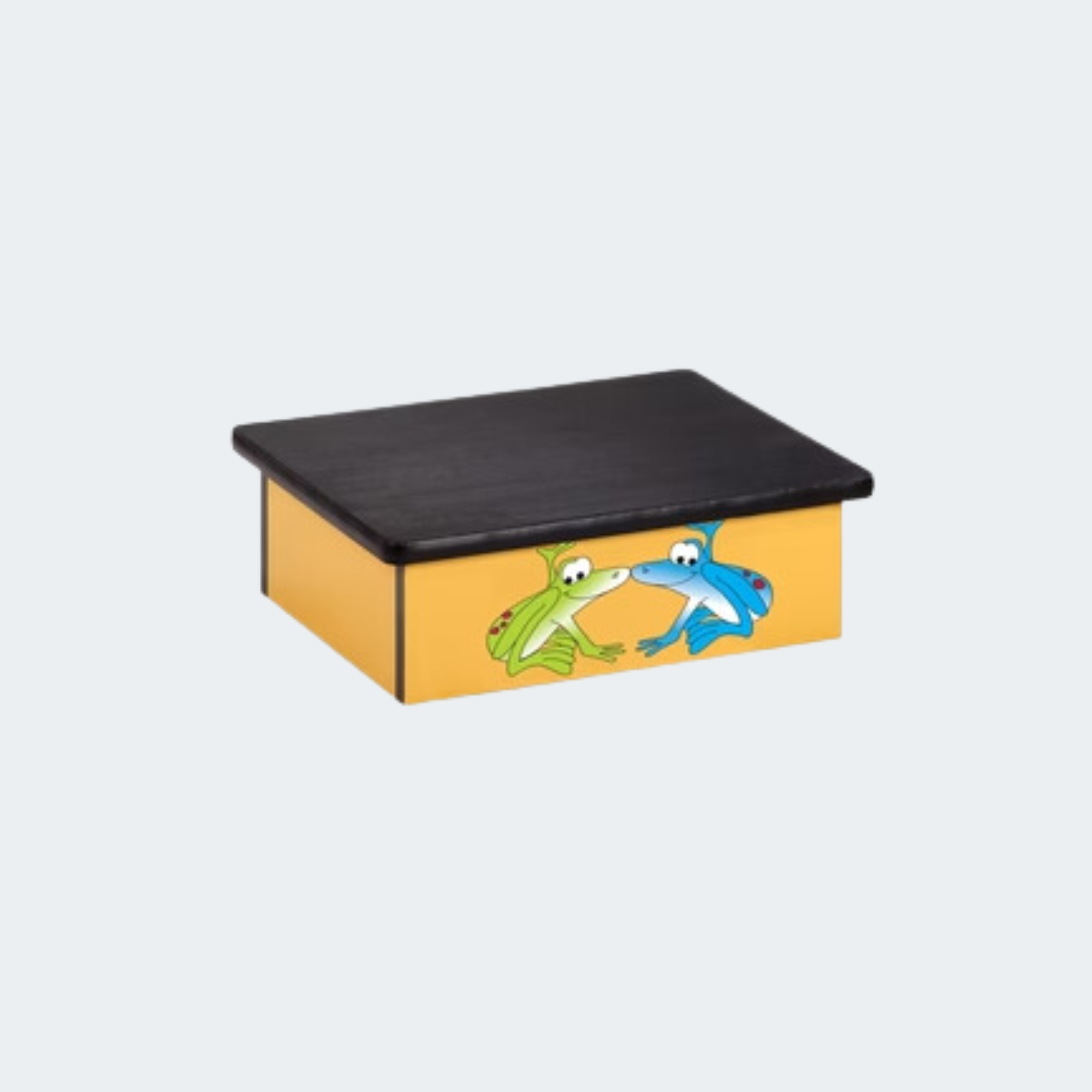 Step Stool featuring Tree Frogs on Yellow