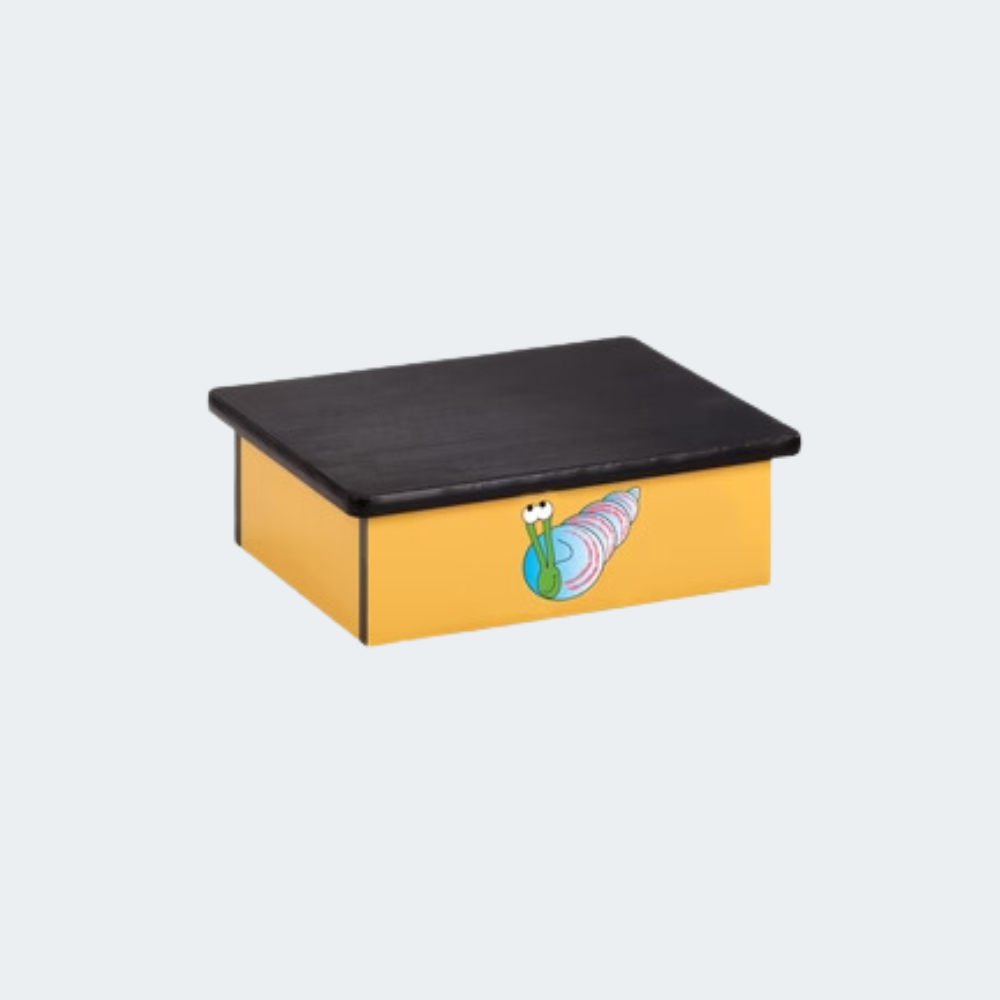 Step Stool featuring smiling Snail
