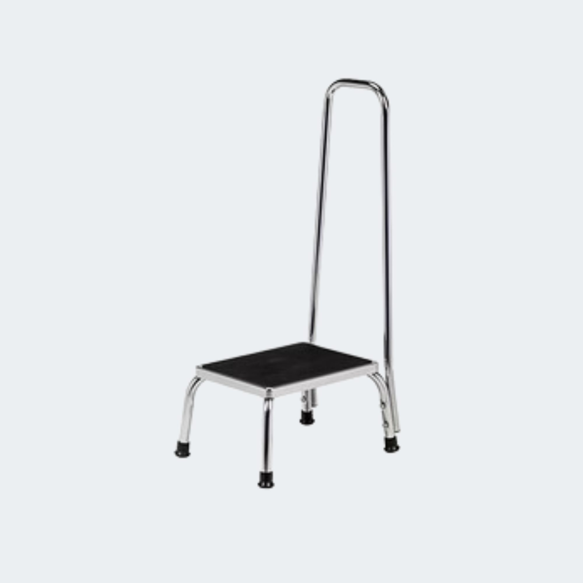 Step Stool with Hand Rail
