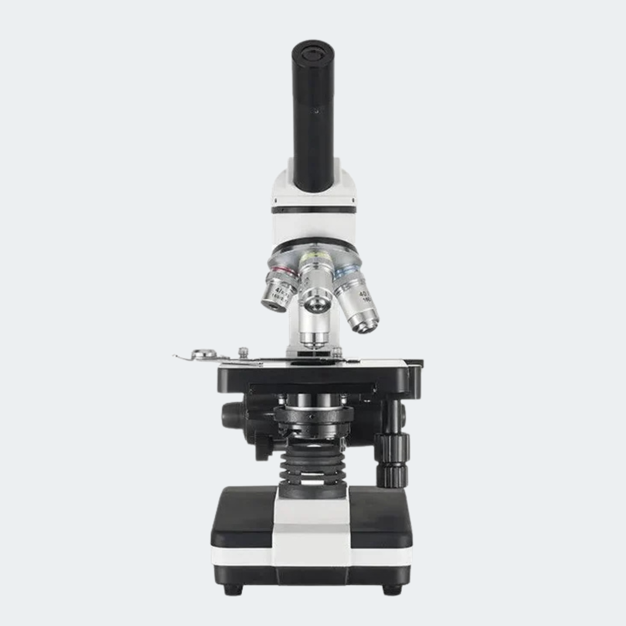 Student PRO - Monoc, LED, 3 obj, Abbe, Iris, Coaxial, Built-in Mech Stg.