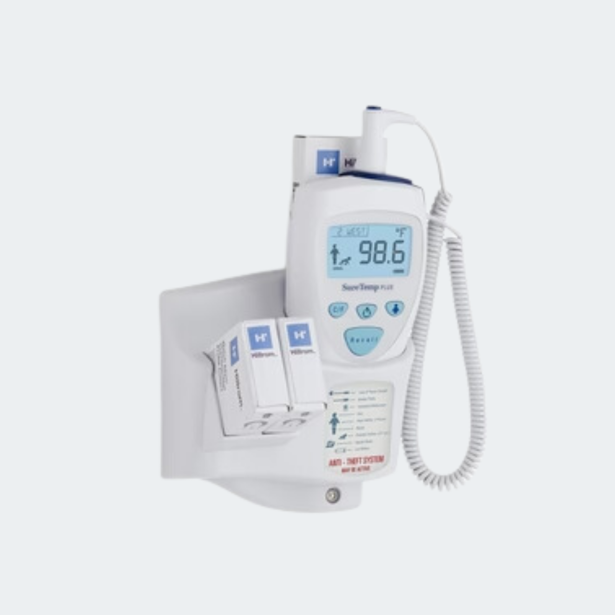 SureTemp Plus Electronic Thermometer (Model 692) with Soft Case, OralProbe and Well, Rectal Probe and Well (US Only)
