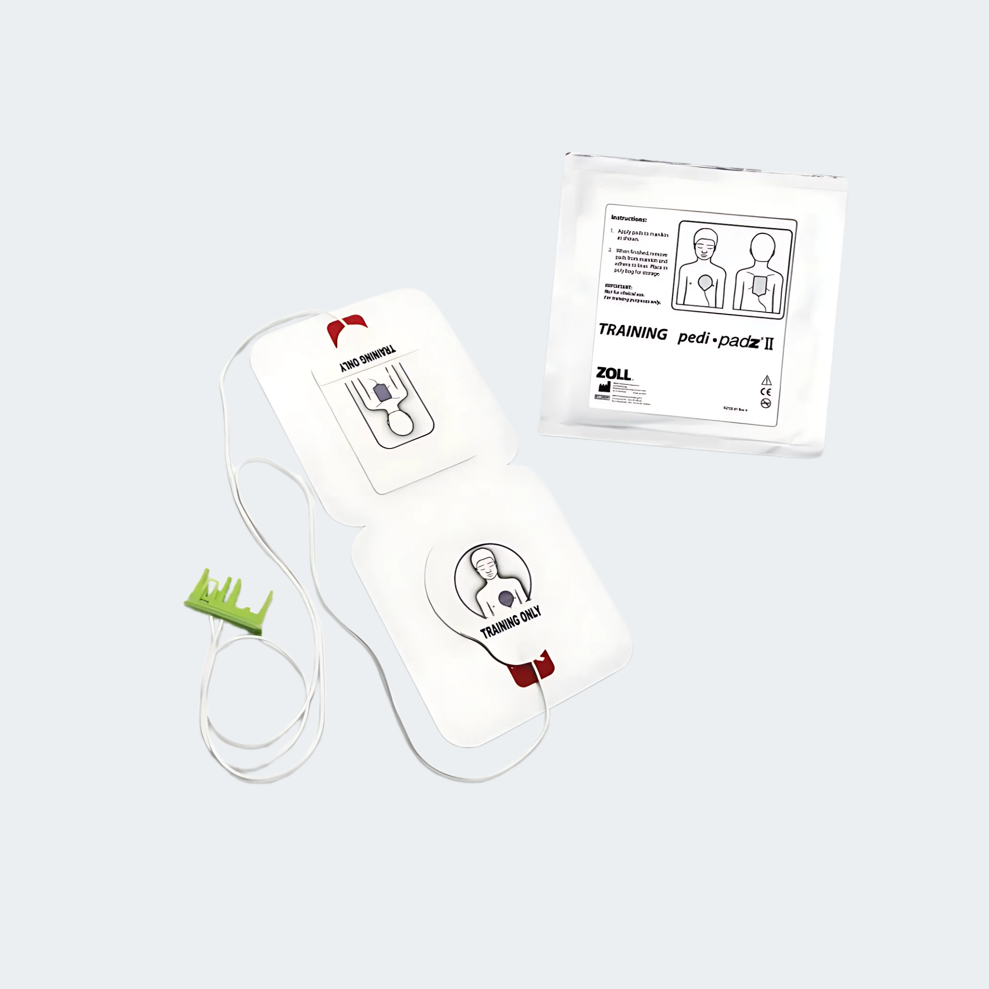 Training Electrodes, Pediatric (package of 6) for ZOLL AED Plus Trainer & Trainer2
