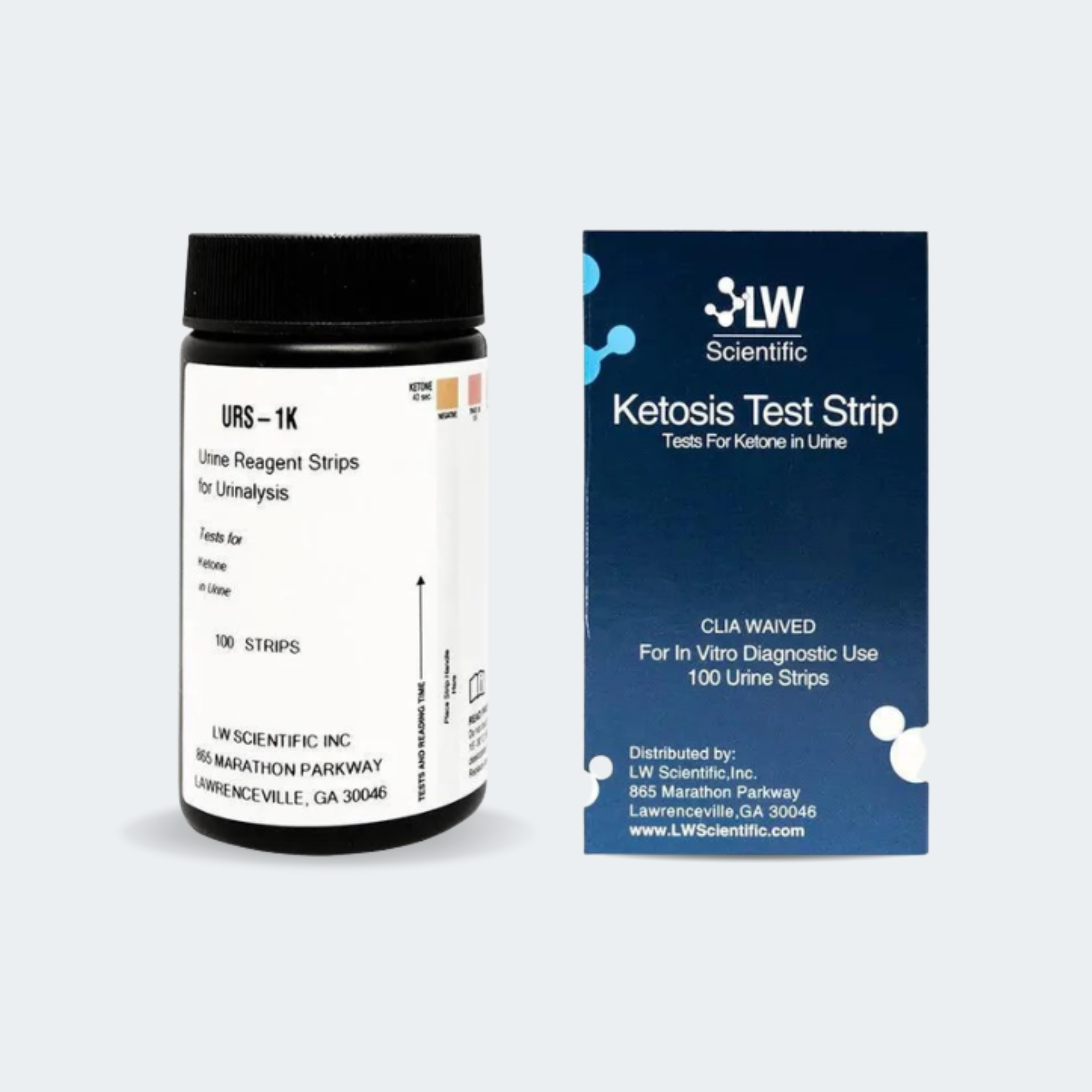 Urine Test Strip - Blood (100 strips per vial)